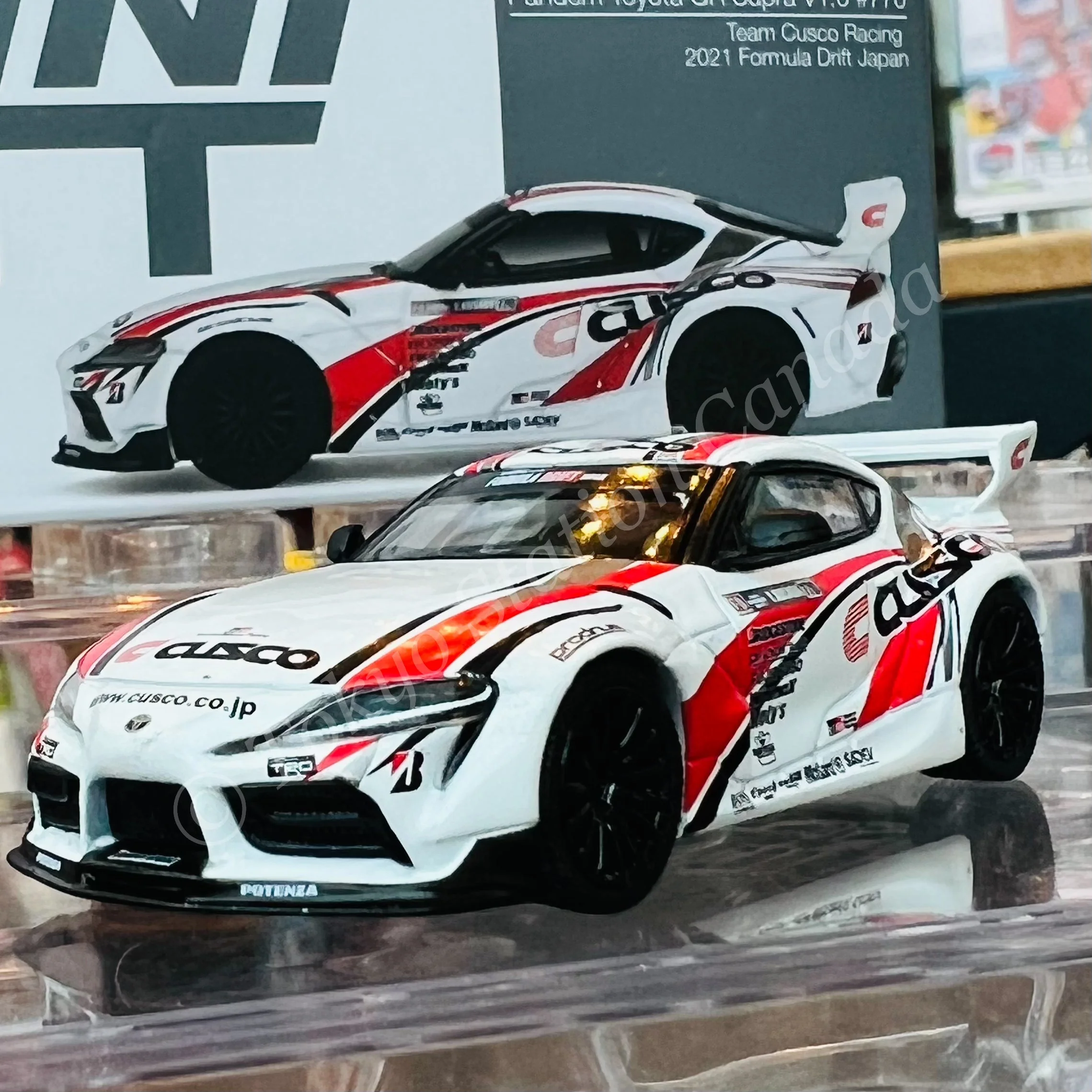 MINI GT 1/64 Pandem Toyota GR Supra V1.0  #770 Team Cusco Racing 2021 Formula Drift Japan RHD MGT00364-R - Image 2