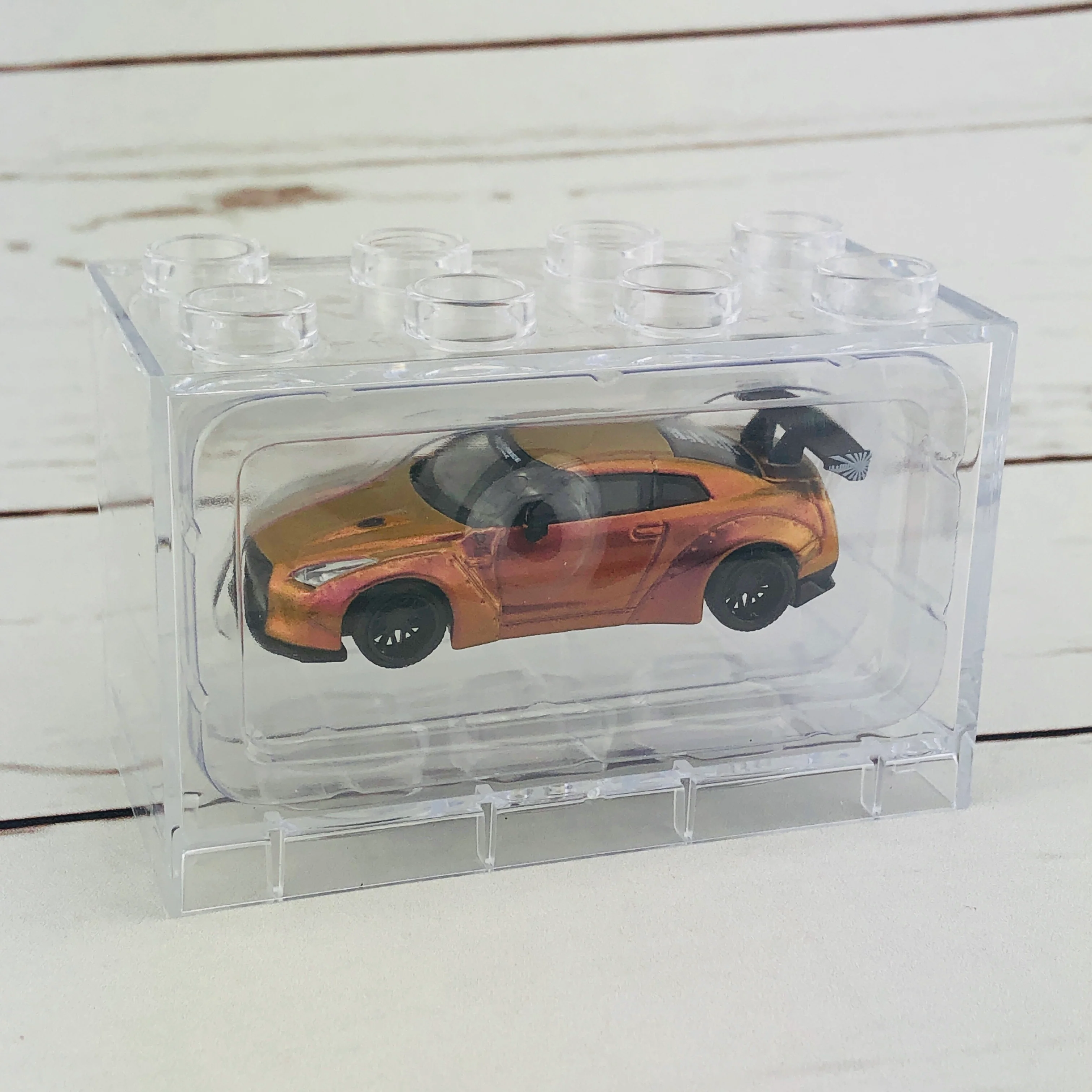 MINI GT LIBERTYWALK LB★WORKS Nissan GTR (R35) Magic Bronze RHD MGT00033-R - Image 9