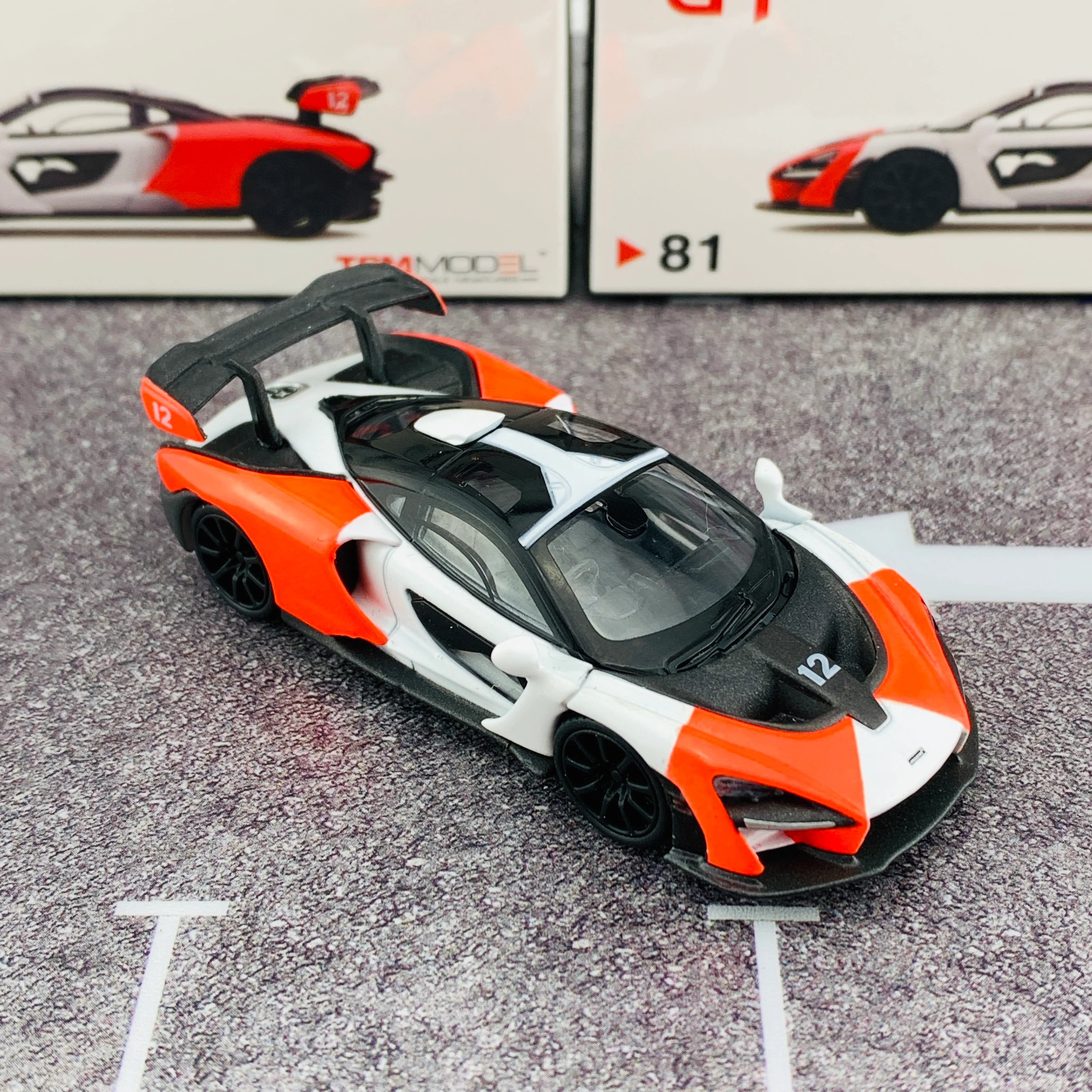 MINI GT McLaren Senna Orange/Red RHD MGT00081-R - Image 5