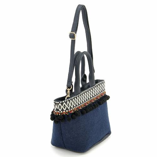 Mini Tote Bag - Blue - Image 2
