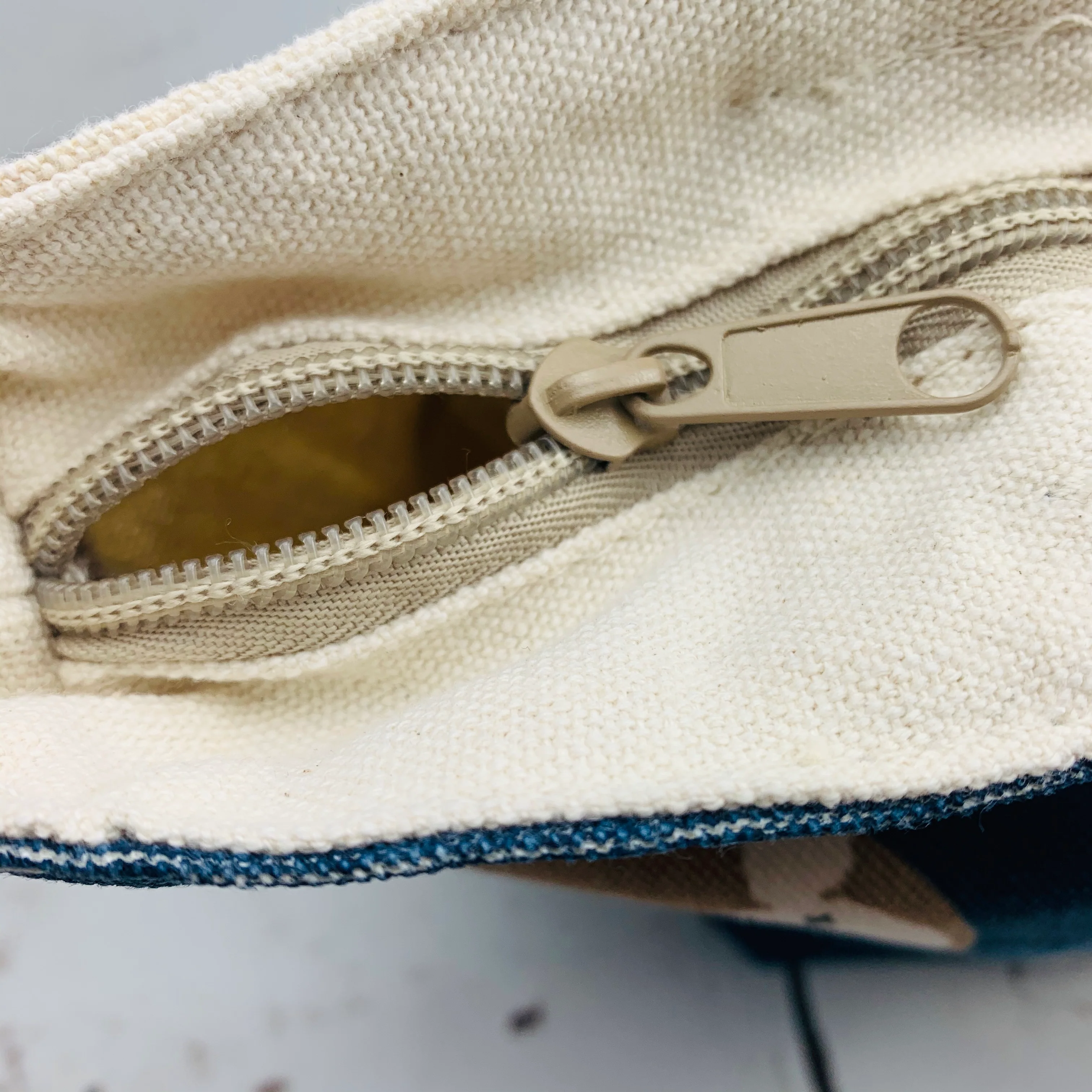 Mini Tote Bag with Zipper by Mintinn 23042 - Image 2