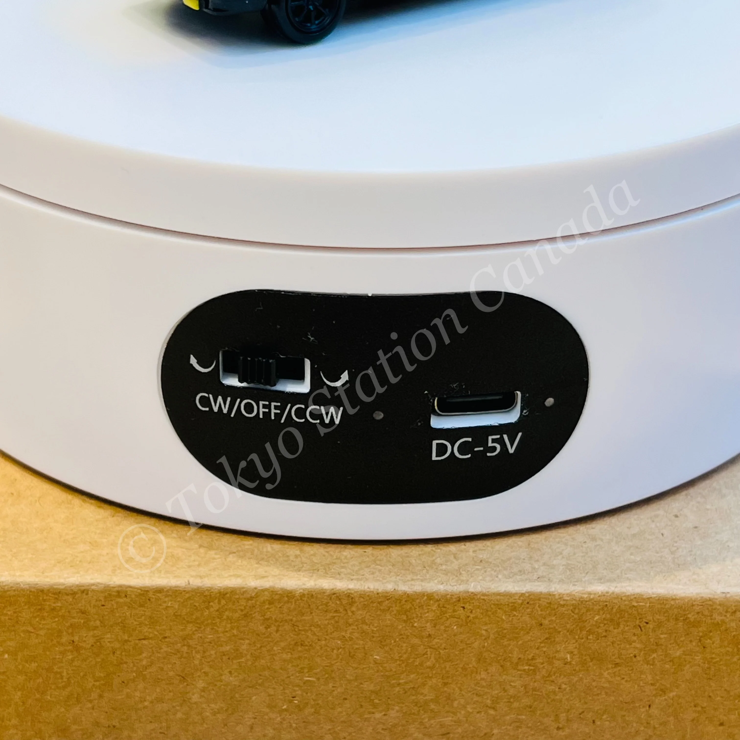Mini Turntable Display 4.75" (White) - Image 2
