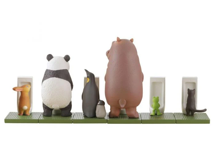miniQ Sato Kunio's Animal Bathroom in Groups 2 Blind Box by KAIYODO 海洋堂 - Image 6