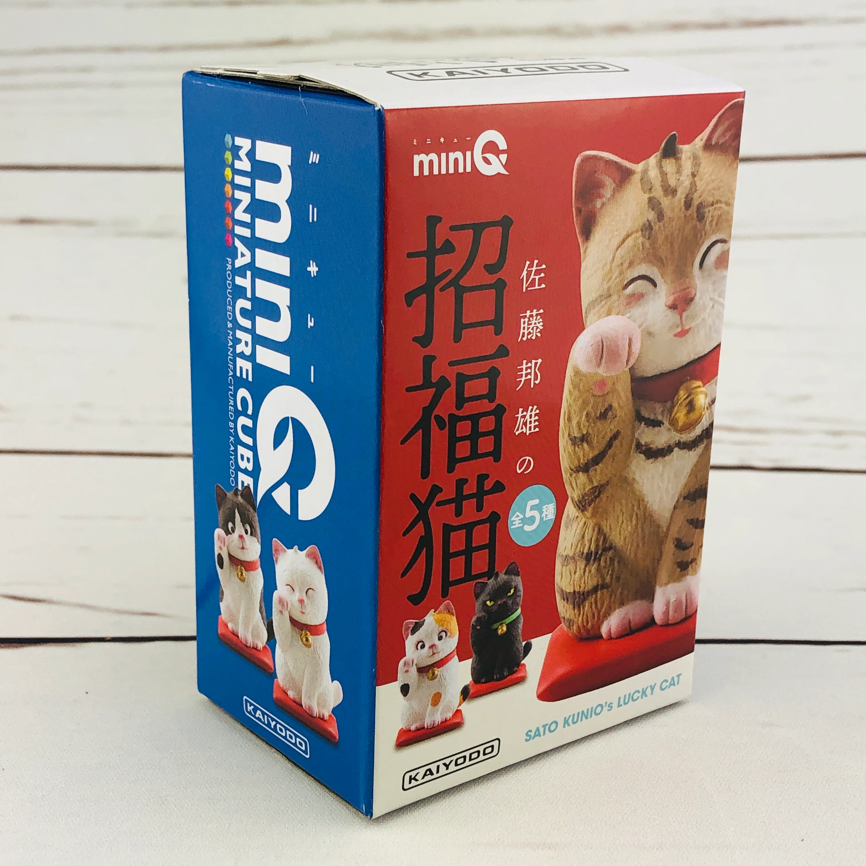 miniQ Sato Kunio's Lucky Cat Blind Box by KAIYODO 海洋堂 - Image 2