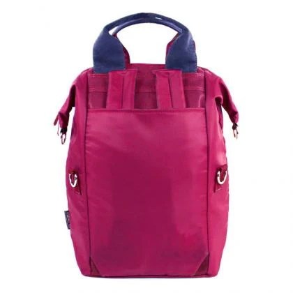 mis zapatos Nylon Skinny 3 Way Backpack - Navy - Image 2