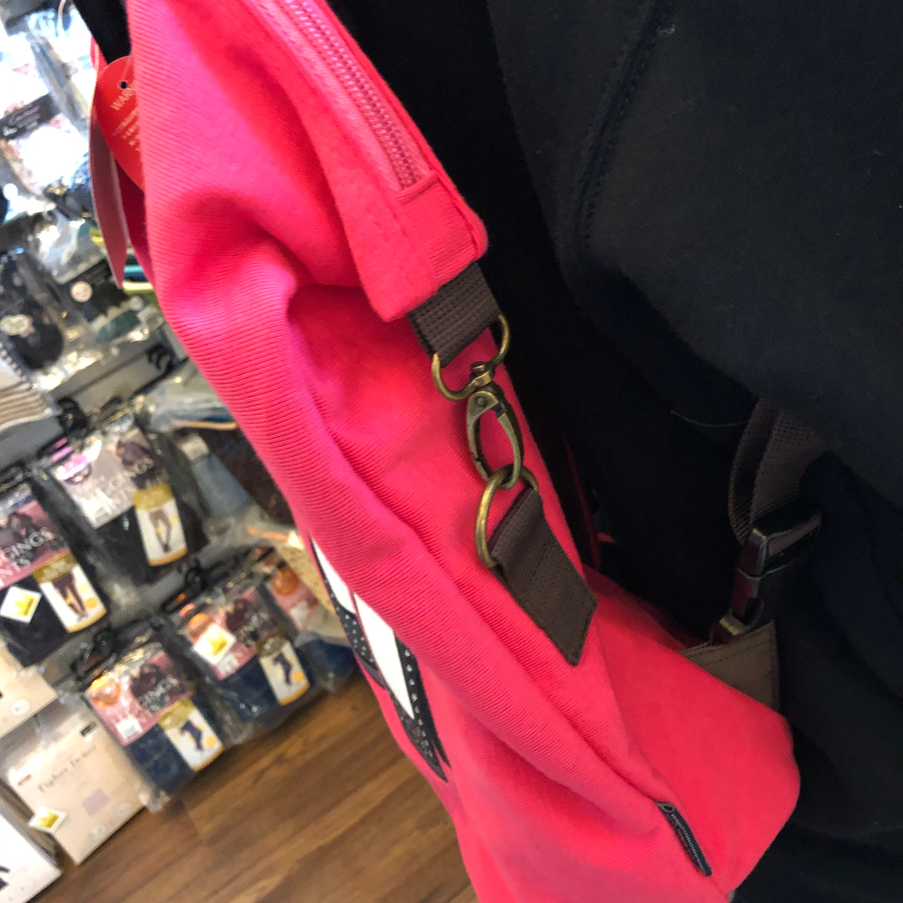 mis zapatos Skinny Pants 2-Way Backpack - Pink - Image 4