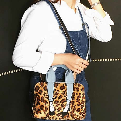 mis zapatos Skinny Wallet Pouch - Leopard - Image 4