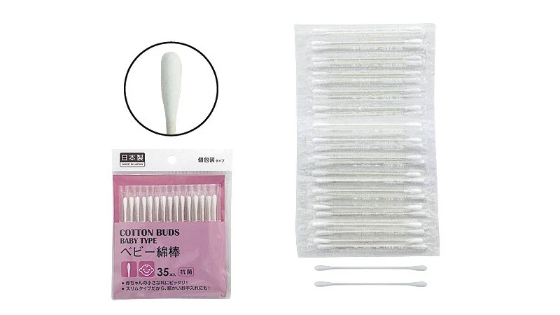 MITSUKI Cotton Buds Baby Type 35 pcs No.7578 - Image 2