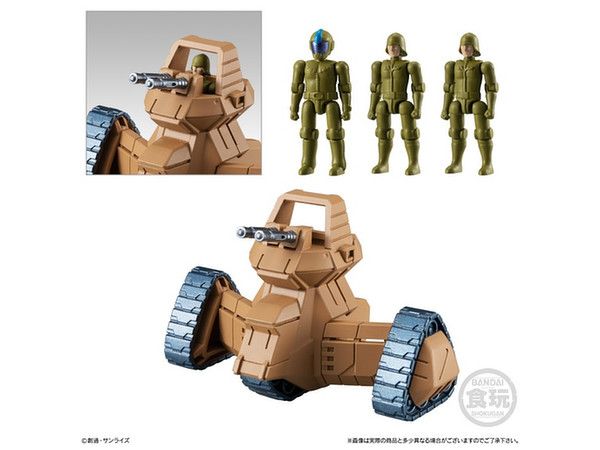Mobile Suit Gundam MICRO WARS2 05 Hover Truck and 3 Pilots - Image 3