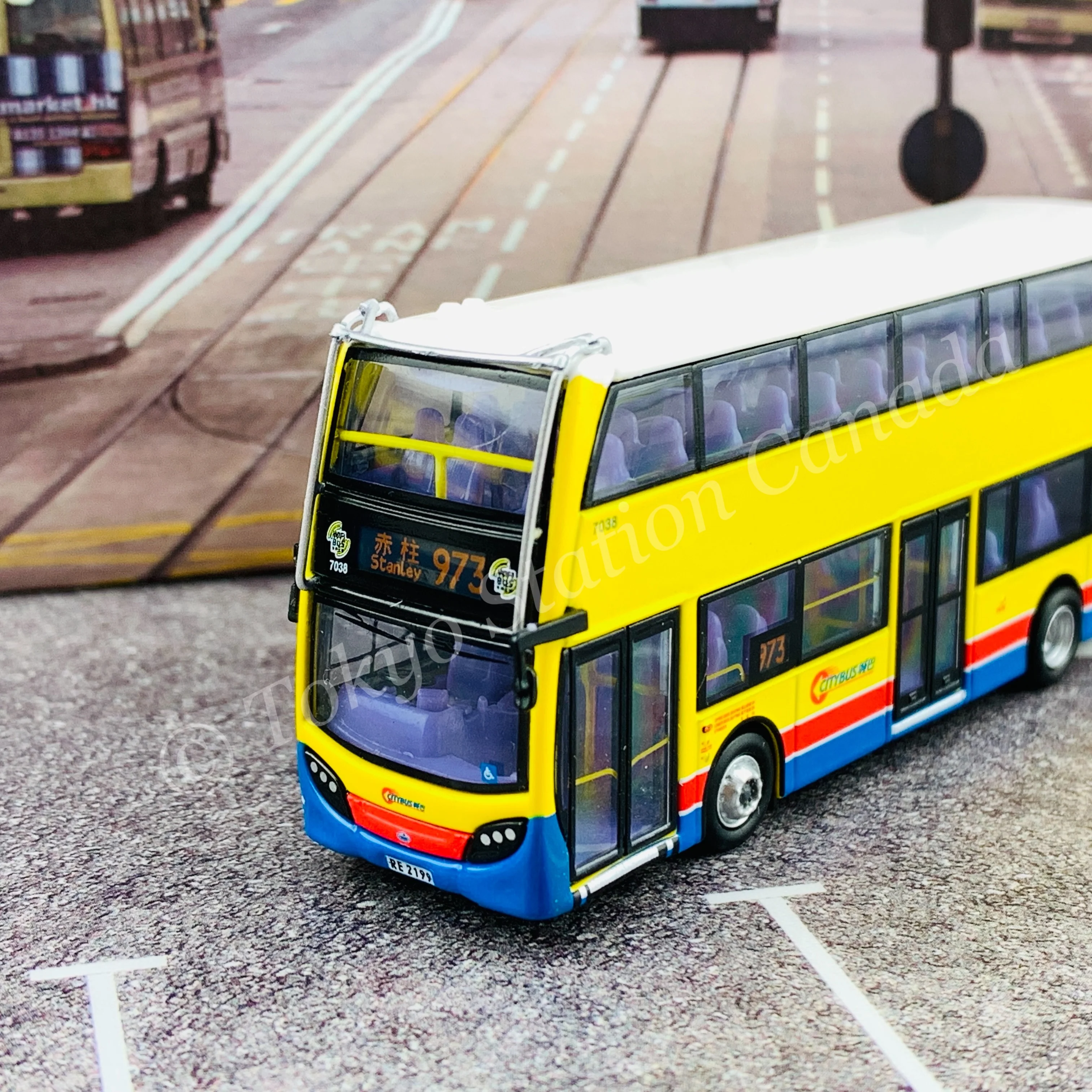 Model 1 1/120 城巴 CITYBUS ADL Enviro400 7038 RE2199 @ Stanley 赤柱 973 #S33621 - Image 2