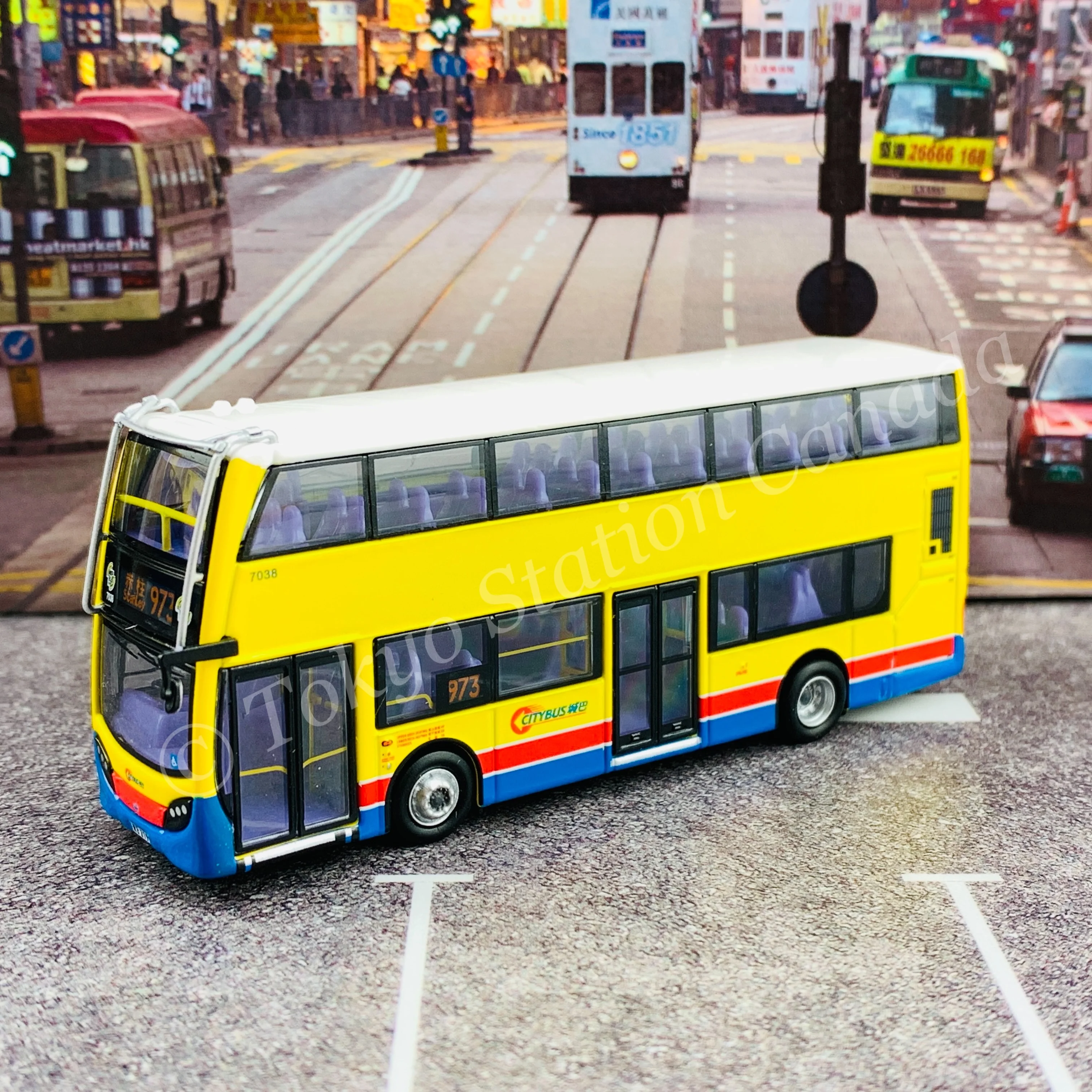 Model 1 1/120 城巴 CITYBUS ADL Enviro400 7038 RE2199 @ Stanley 赤柱 973 #S33621 - Image 4
