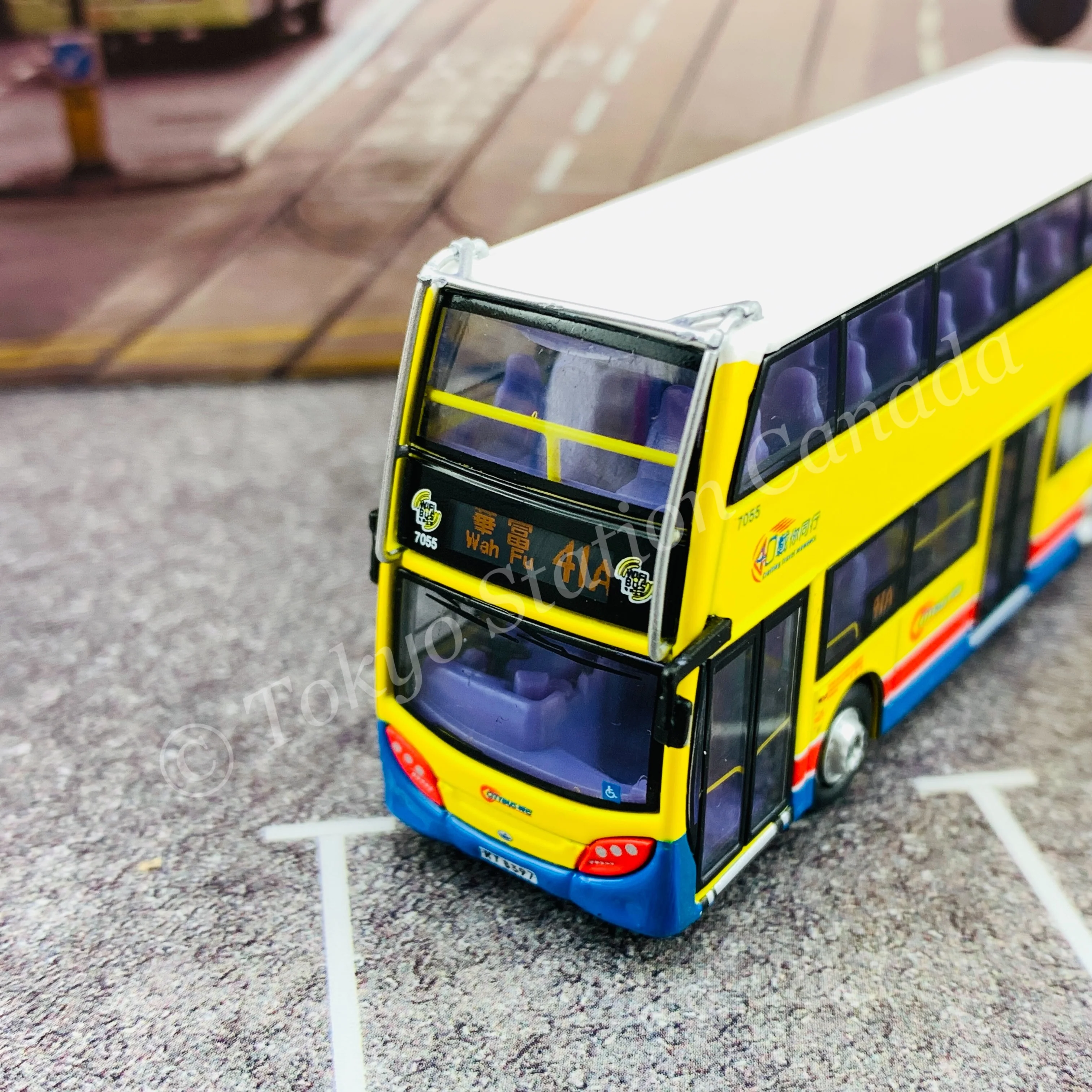 Model 1 1/120 城巴 CITYBUS ADL Enviro400 7055 RY8397 @ Wah Fu 華富 41A #S33622 - Image 2