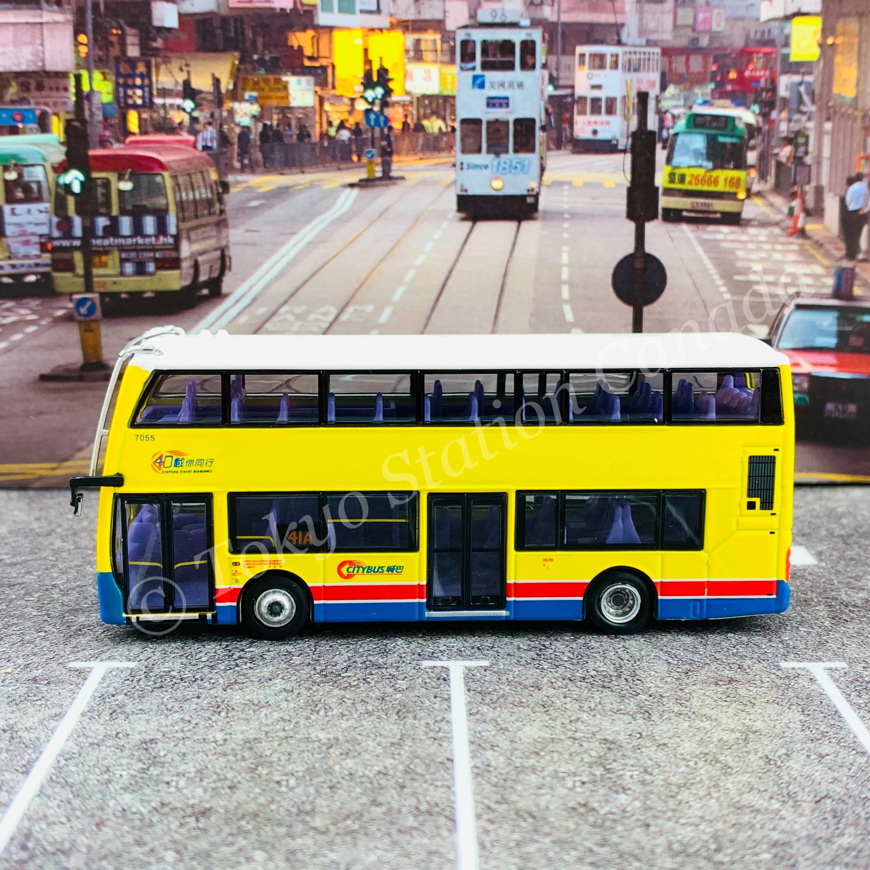 Model 1 1/120 城巴 CITYBUS ADL Enviro400 7055 RY8397 @ Wah Fu 華富 41A #S33622 - Image 3