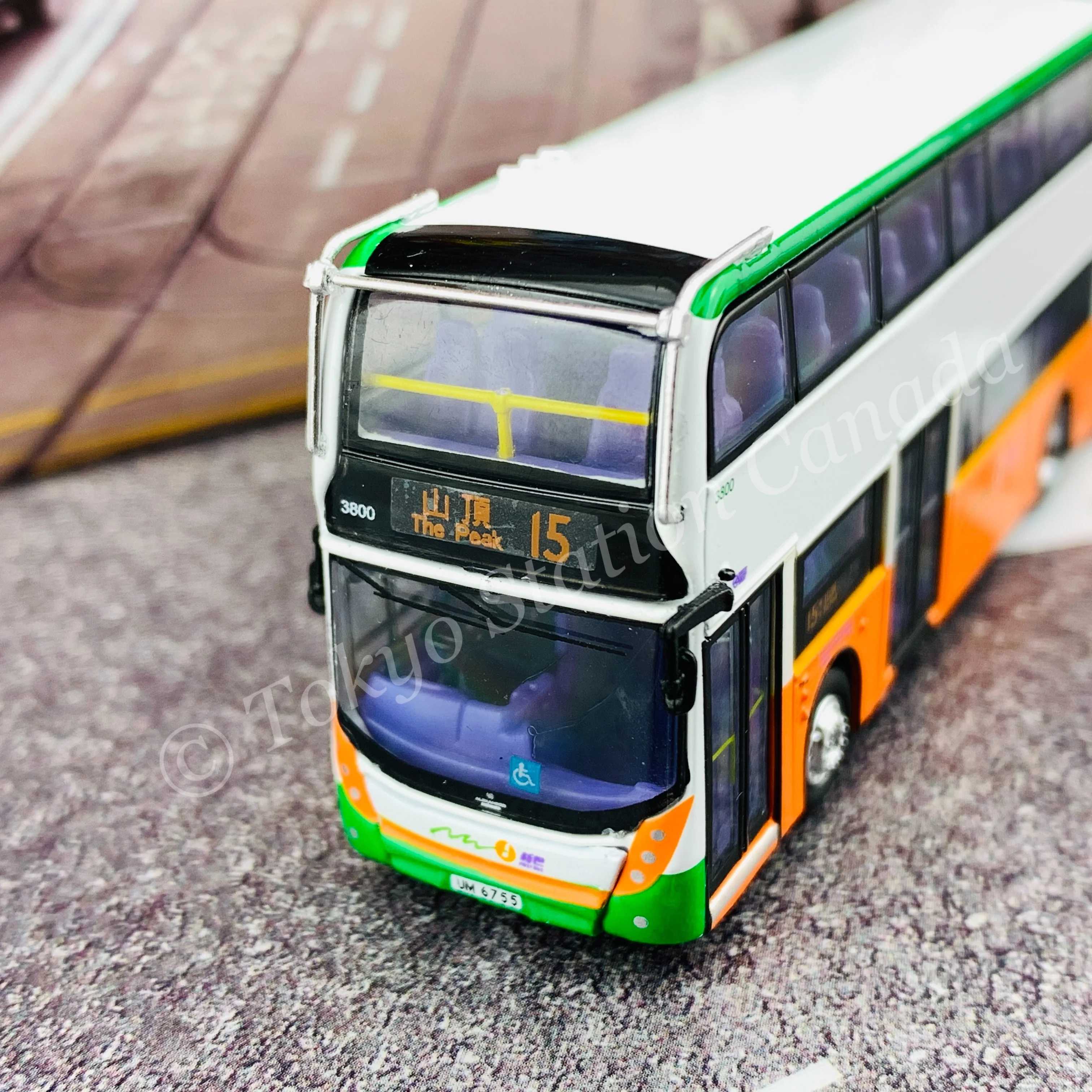 Model 1 1/120 新巴 First Bus ADL Enviro400 Facelift 3800 UM6755 @ The Peak 山頂 15 #S33633 - Image 2