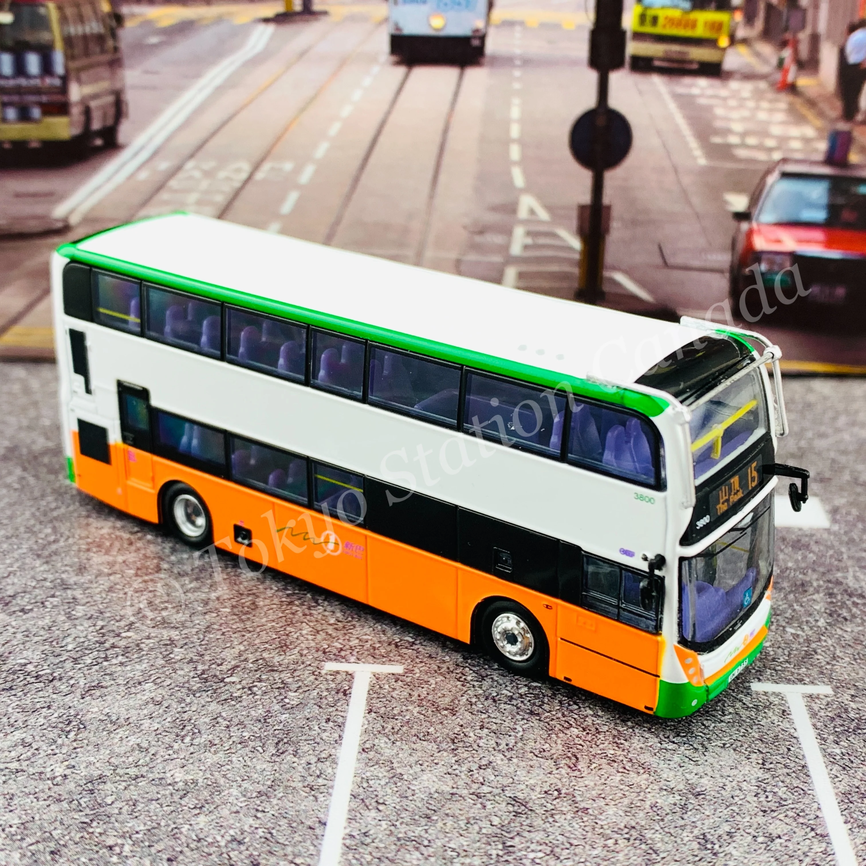 Model 1 1/120 新巴 First Bus ADL Enviro400 Facelift 3800 UM6755 @ The Peak 山頂 15 #S33633 - Image 5
