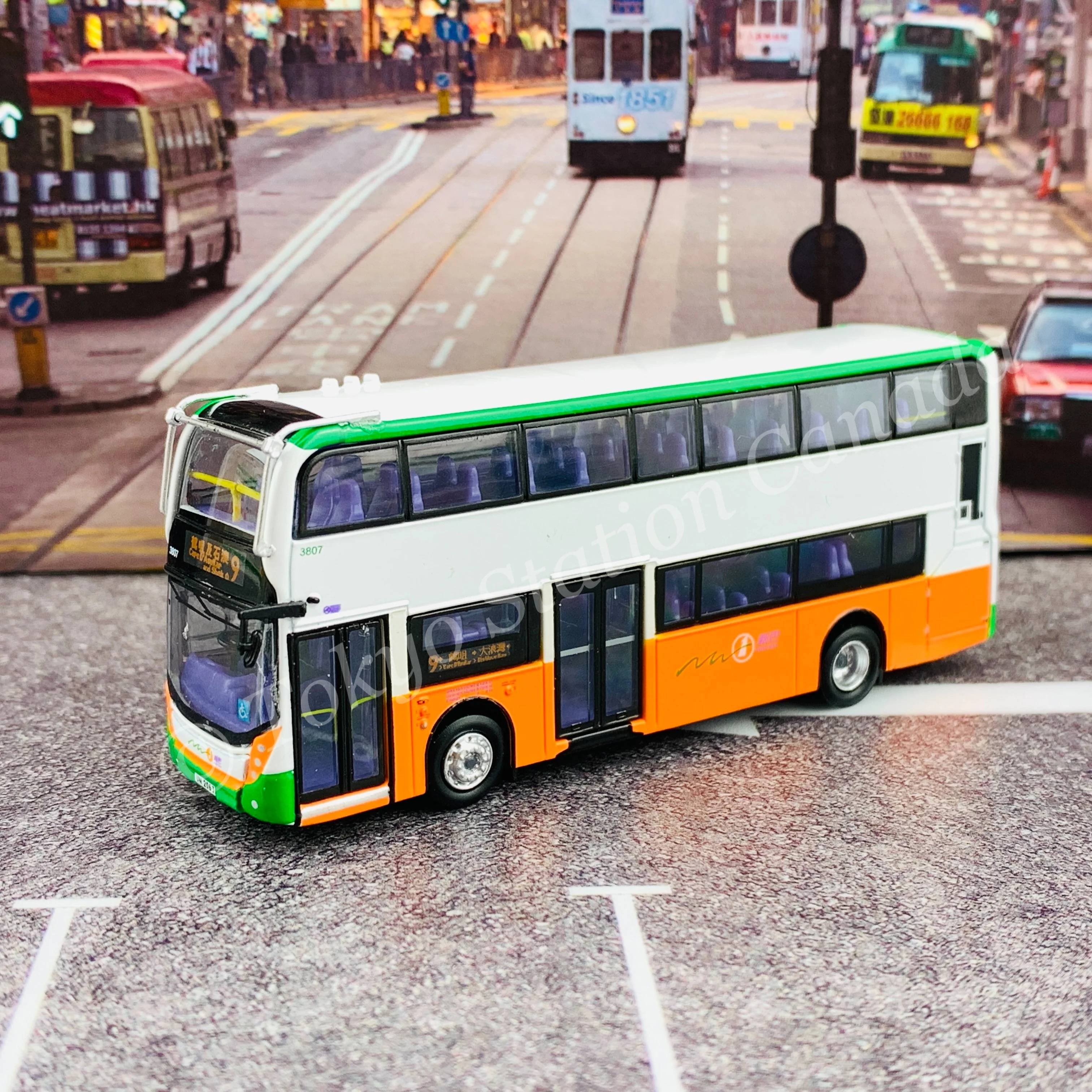 Model 1 1/120 新巴 First Bus ADL Enviro400 Facelift 3807 UN2063 @ Cape D'Aguilar and Shek O 鶴咀及石澳 9 #S33634 - Image 3