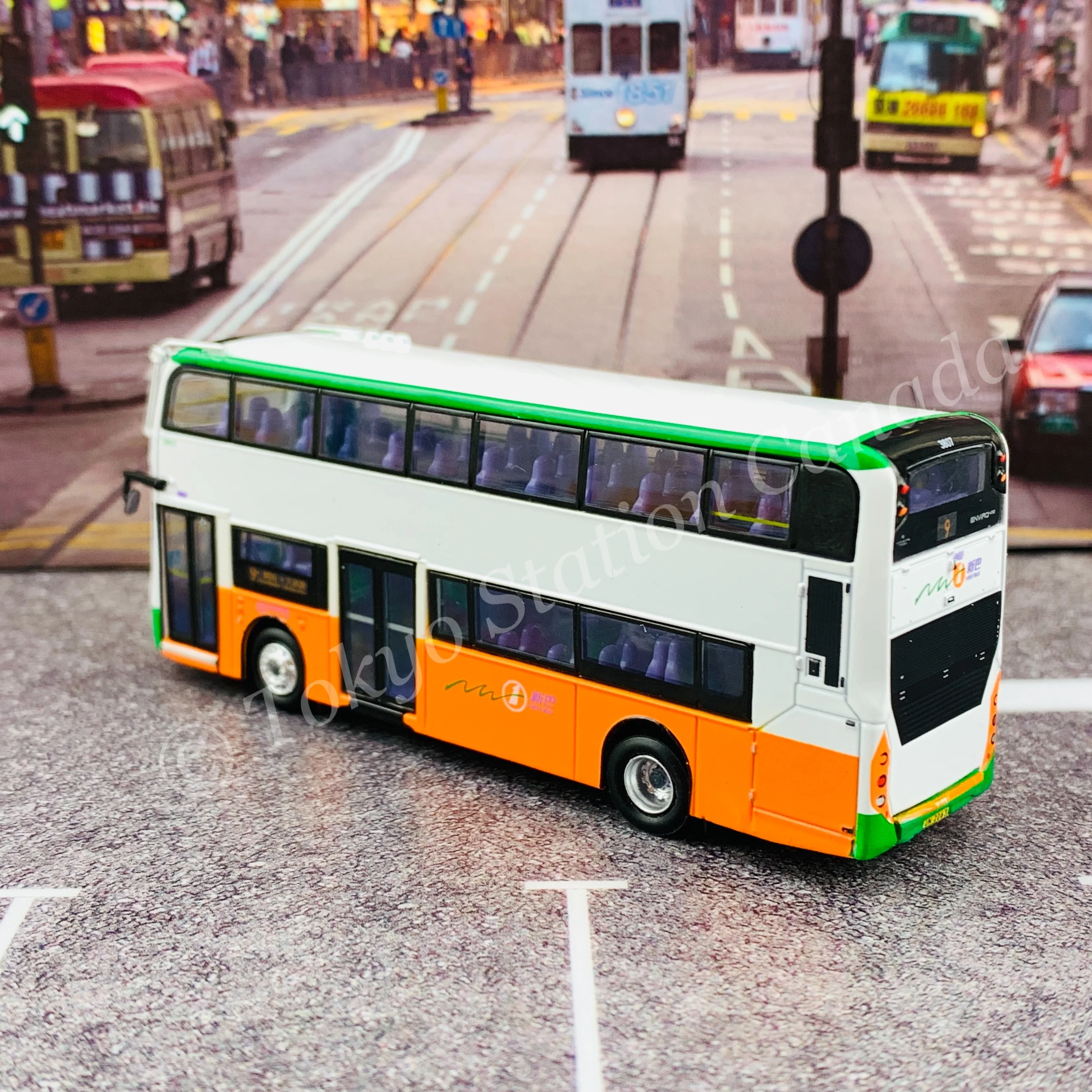 Model 1 1/120 新巴 First Bus ADL Enviro400 Facelift 3807 UN2063 @ Cape D'Aguilar and Shek O 鶴咀及石澳 9 #S33634 - Image 6