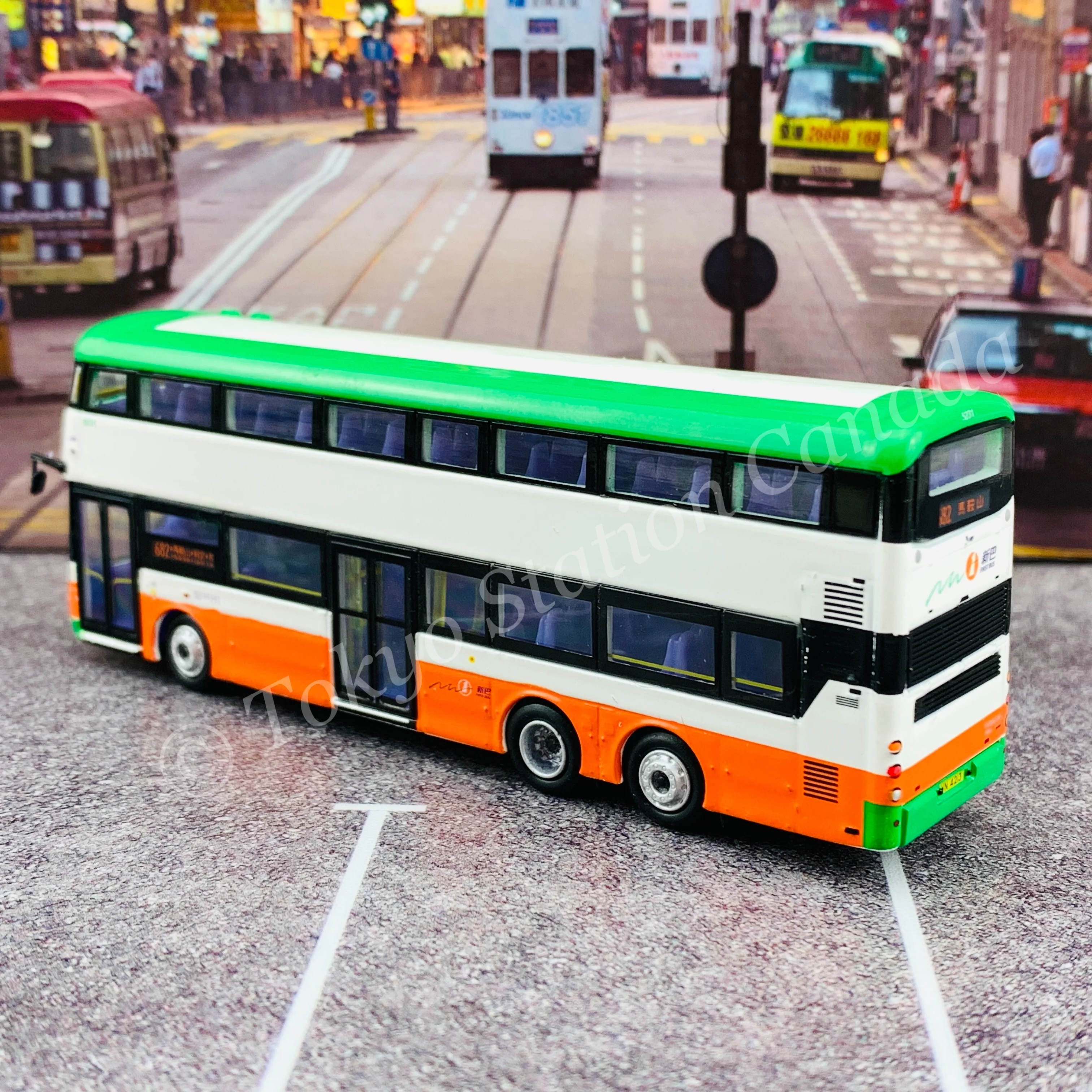 Model 1 1/120 新巴 First Bus Volvo B8L 5231 WN4213 @ Ma On Shan 馬鞍山 682 #S33301 - Image 6