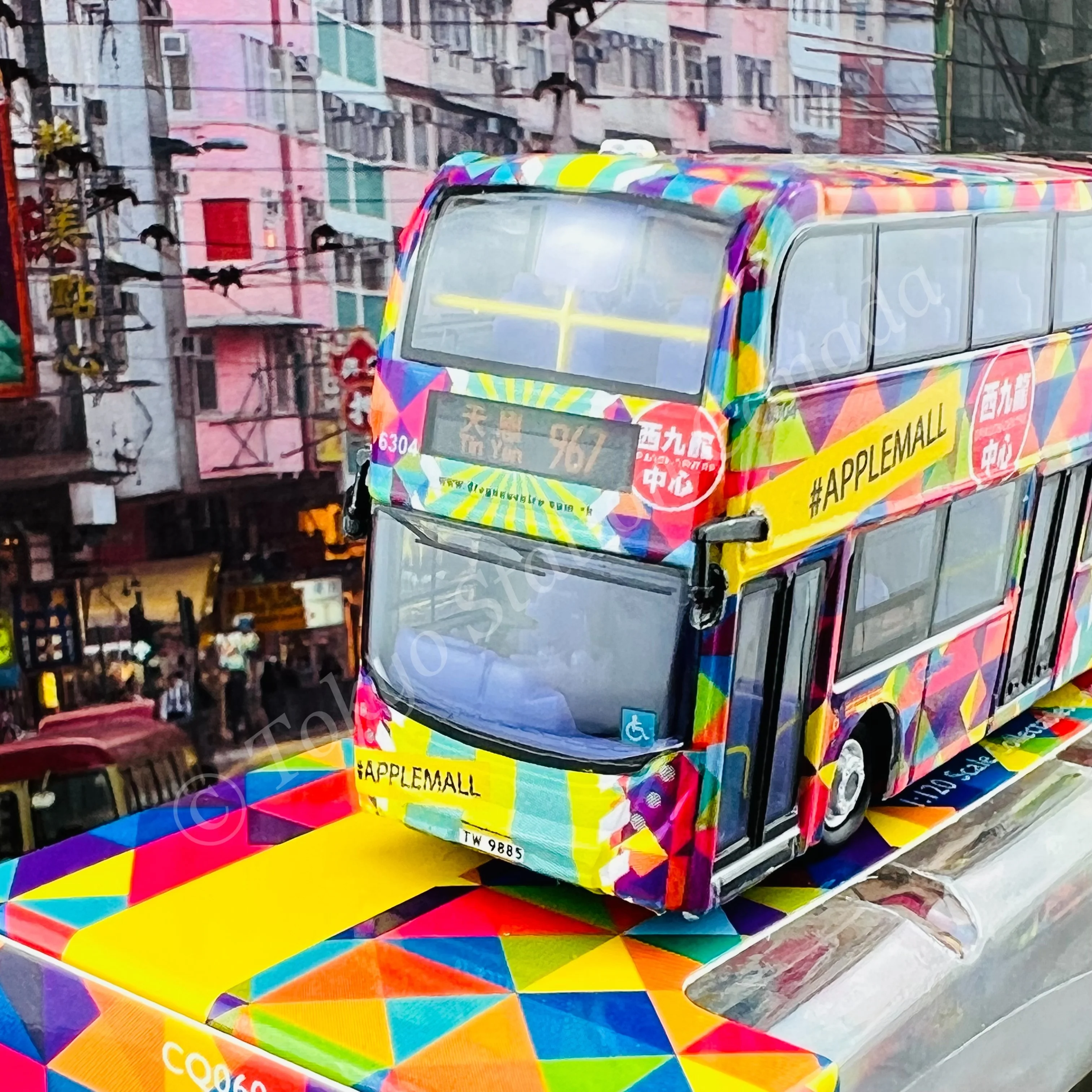 Model 1 1/120 Citybus ADL Enviro500MMC Facelift 12.8m (Dragon Centre 西九龍中心) 天恩 967 Tin Yan - Image 2