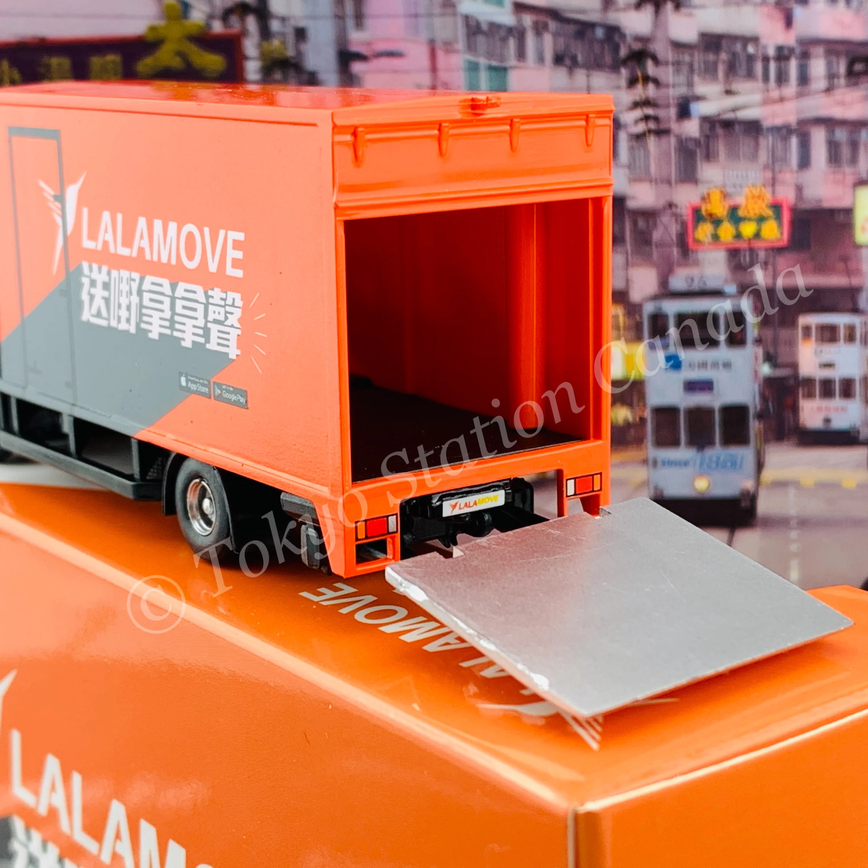 Model 1 1/76 ISUZU N-SERIES LALAMOVE 送嘢拿拿聲 T33607 - Image 6