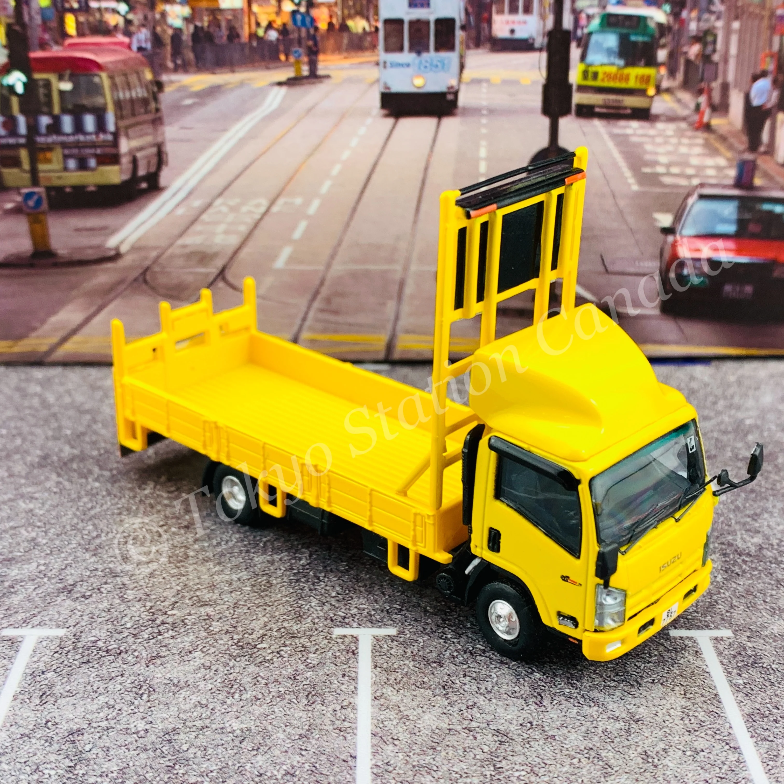 Model 1 1/76 ISUZU N-SERIES Road Work Vehicle 修路箭嘴工程車 T33606 - Image 6