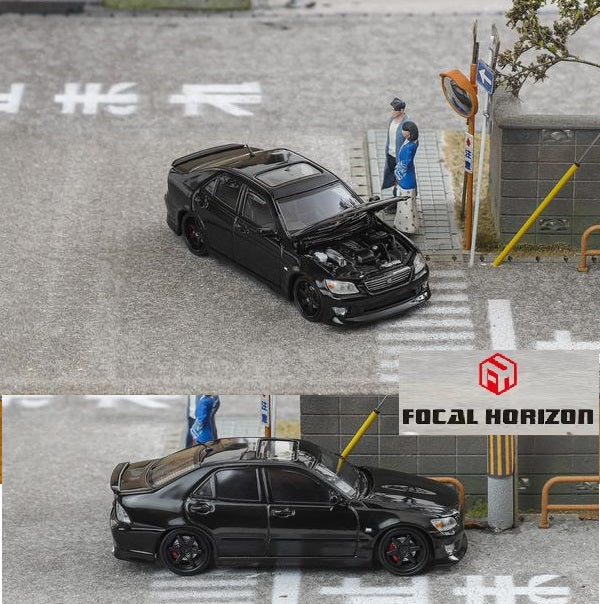 MODEL 1 1/64 Toyota Altezza RS200 Black C33621 - Image 3