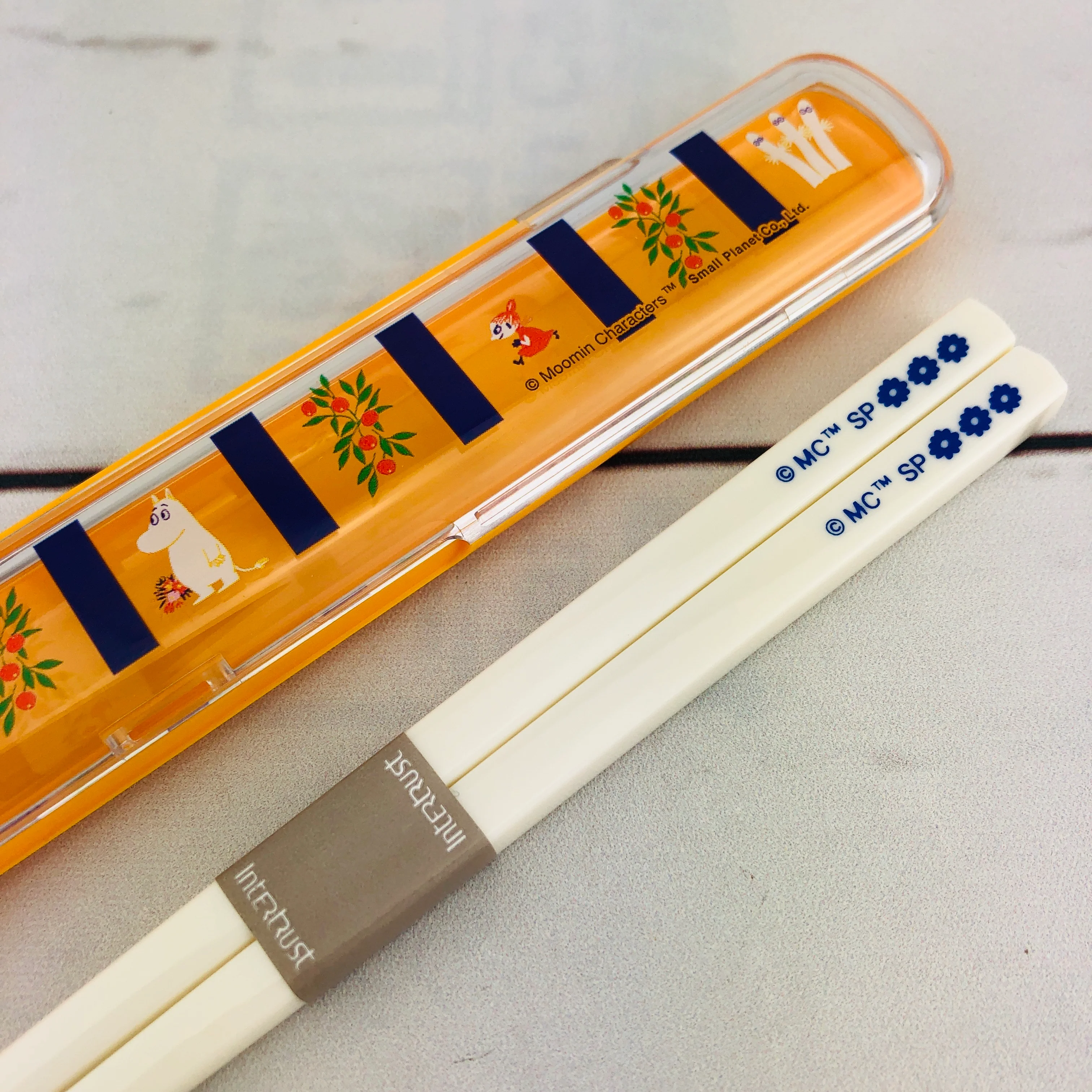 Moomin Chopsticks Set by Small Planet Made in Japan MMLC3307 - Image 2