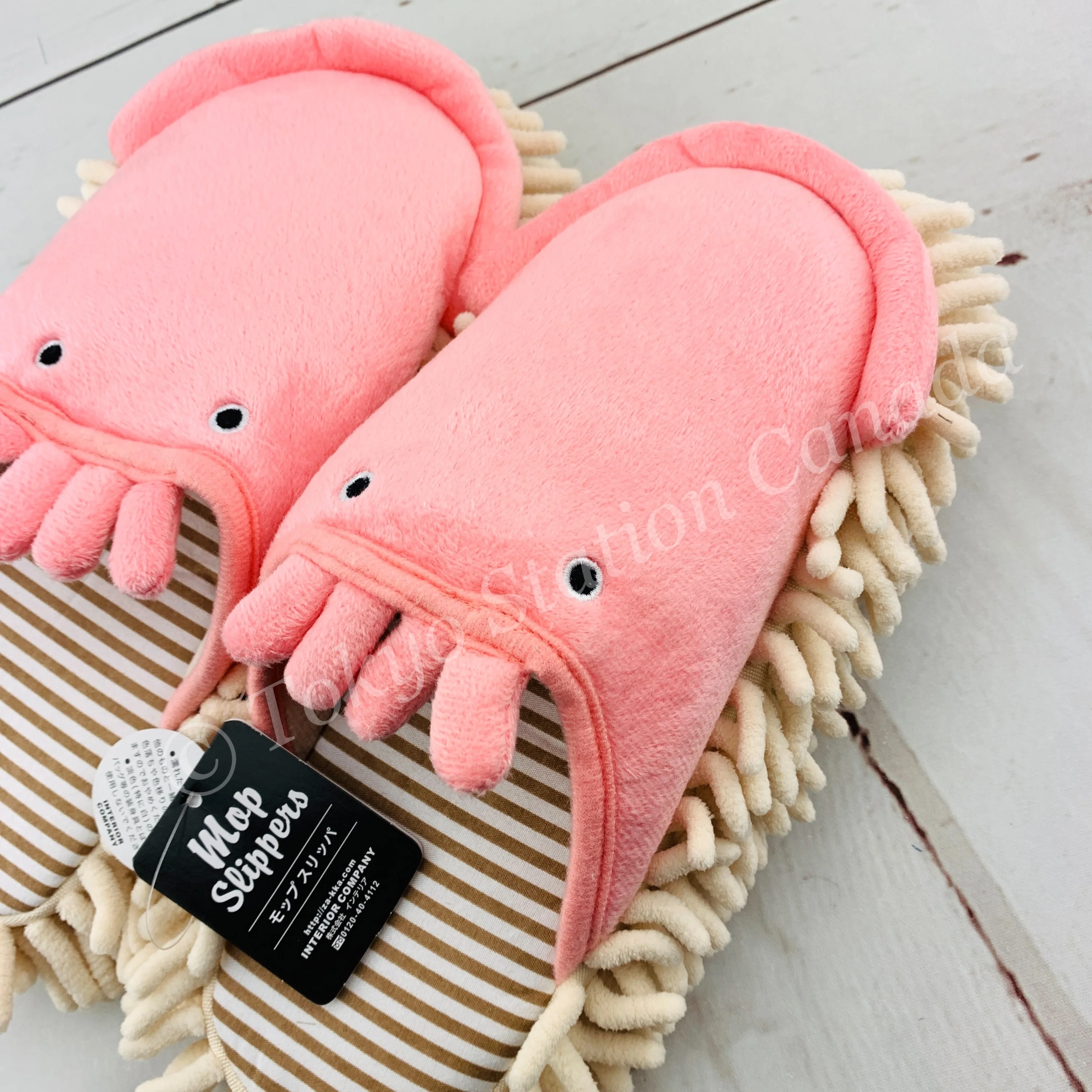 Microfiber Mop Slippers SQUID ISE-0281 - Image 2
