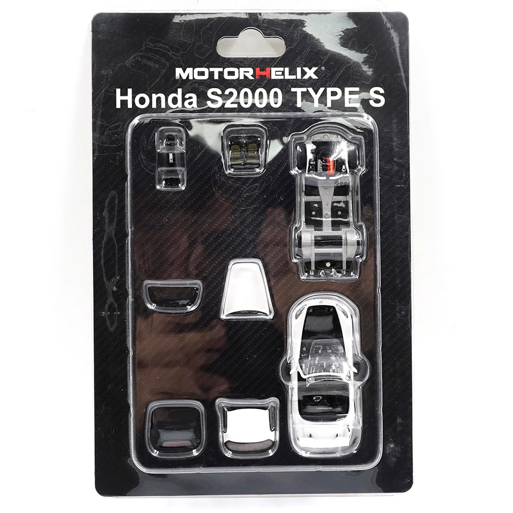 MOTORHELIX 1/64 Honda S2000 Type S Grand Prix White M65106 - Image 2