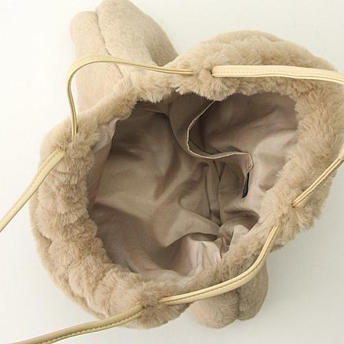 Mowa Ruffer Bag - Beige - Image 3
