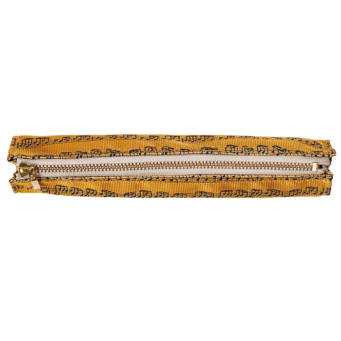 Music Score Pencil Case - Gold - Image 4
