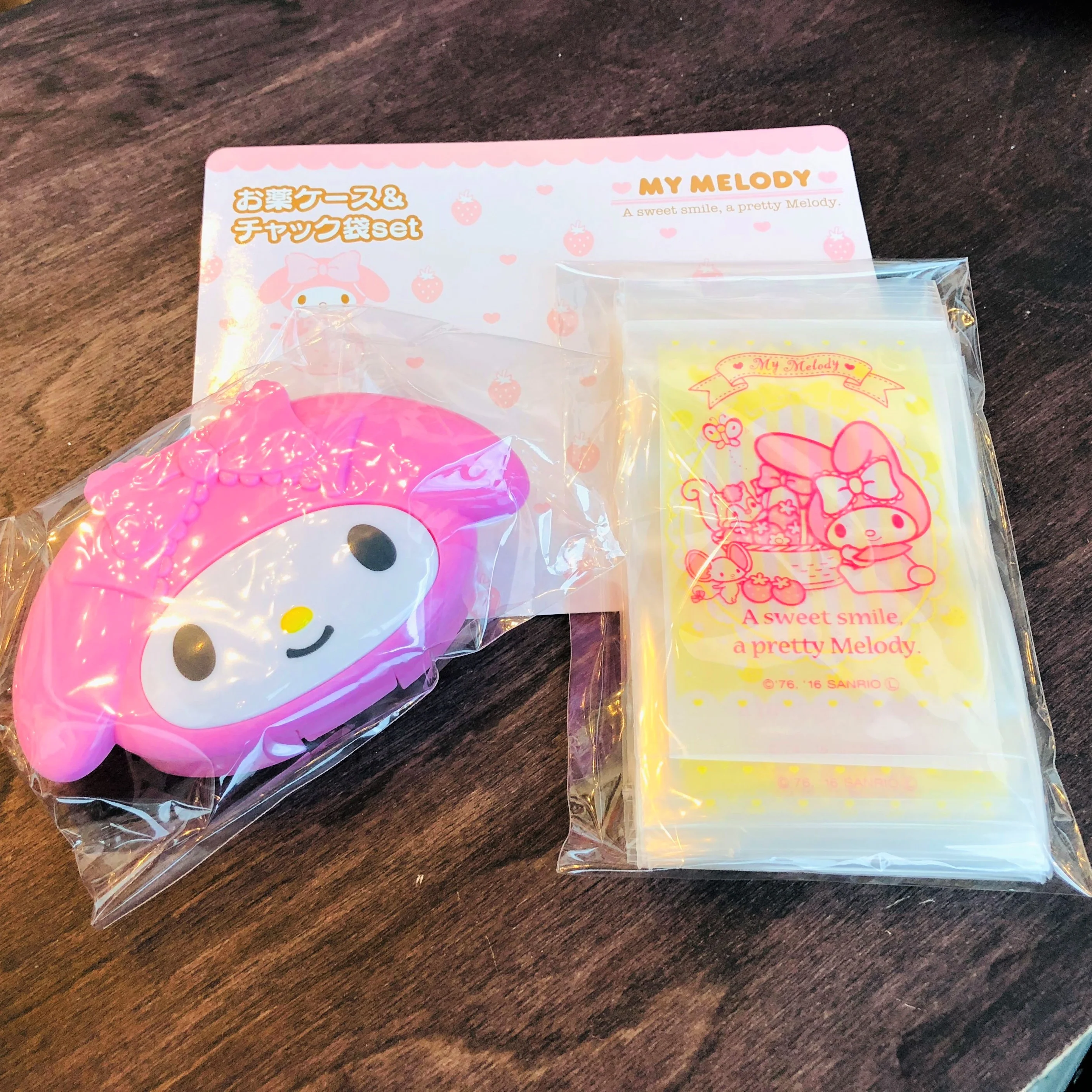 My Melody Pill Case Set A248 - Image 2
