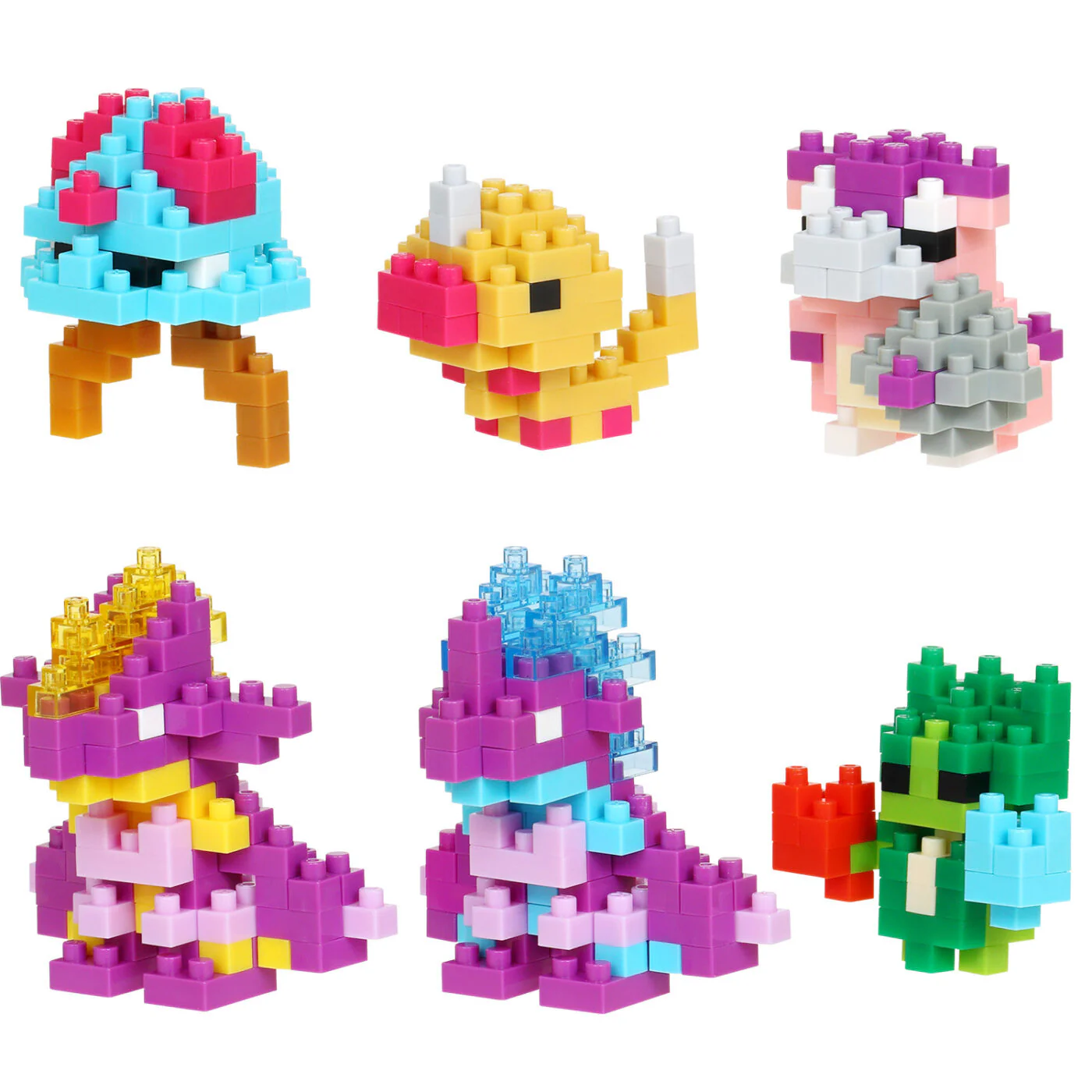 nanblock Mininano Pokemon Poison Type Complete set of 6 (NBMC_43) - Image 7