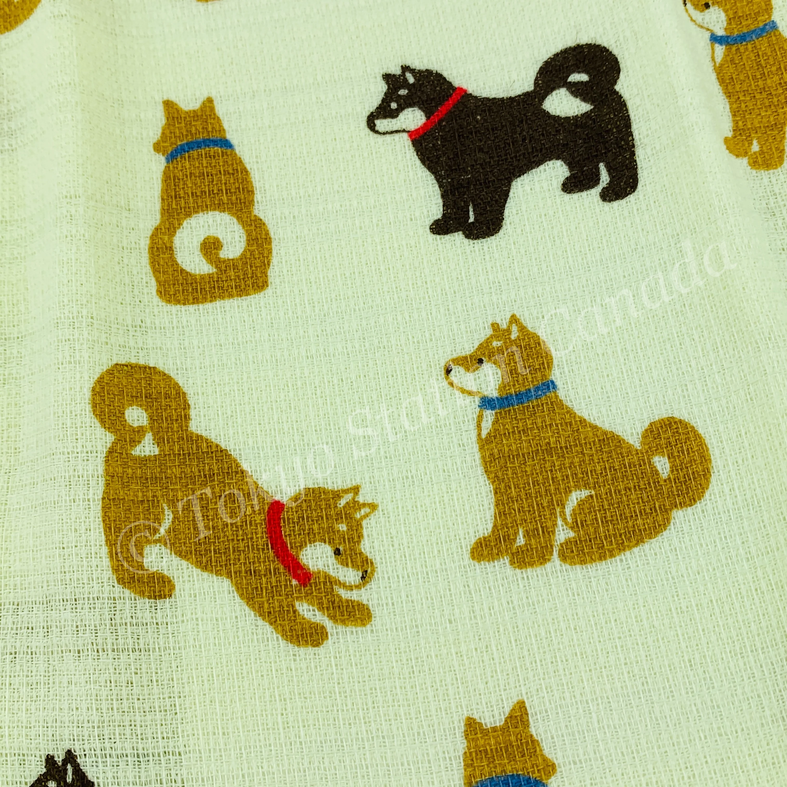 NIPPON YU TOWEL Hot Spring Towel Inu Shiba YU-612 (Made in Japan) - Image 3