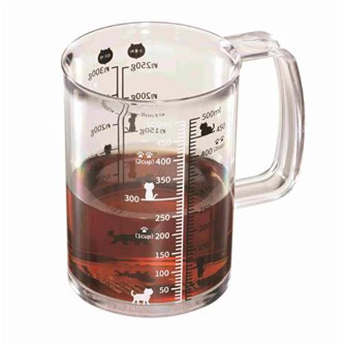 Nyammy Cat Series by KAI - 500ml Measuring Cup - Image 2