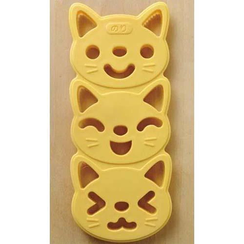 Omusubi (Rice Ball) Maker Set - Cat - Image 3