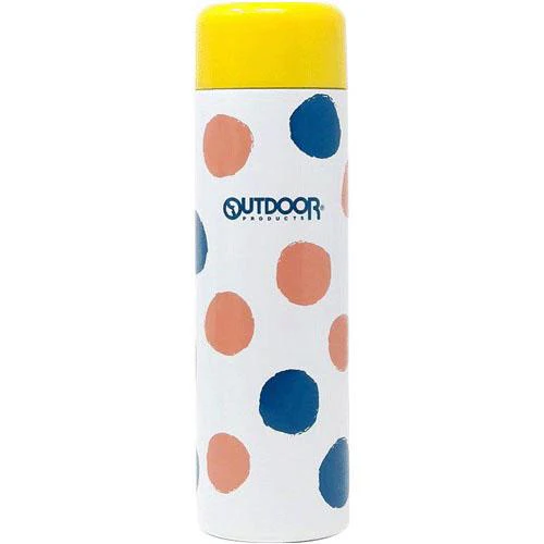 OUTDOOR Stainless Steel Bottle 380ml (Dot) 4515424025585 - Image 3
