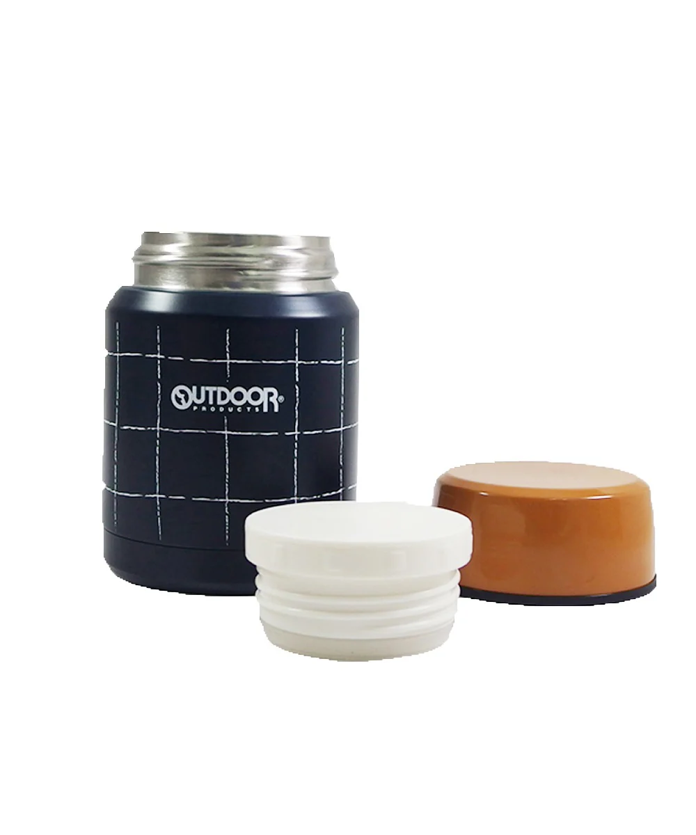 OUTDOOR PRODUCTS® Stainless Steel Soup Pot 350 ml Caramel & Tweed - Image 2