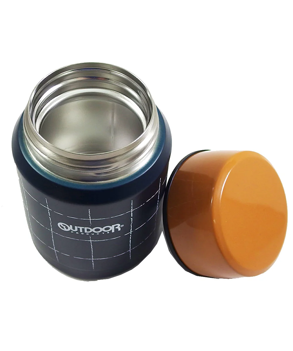 OUTDOOR PRODUCTS® Stainless Steel Soup Pot 350 ml Caramel & Tweed - Image 3