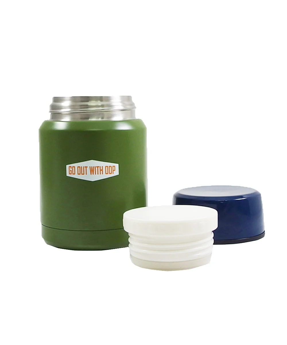OUTDOOR PRODUCTS® Stainless Steel Soup Pot 350 ml Khaki - Image 2