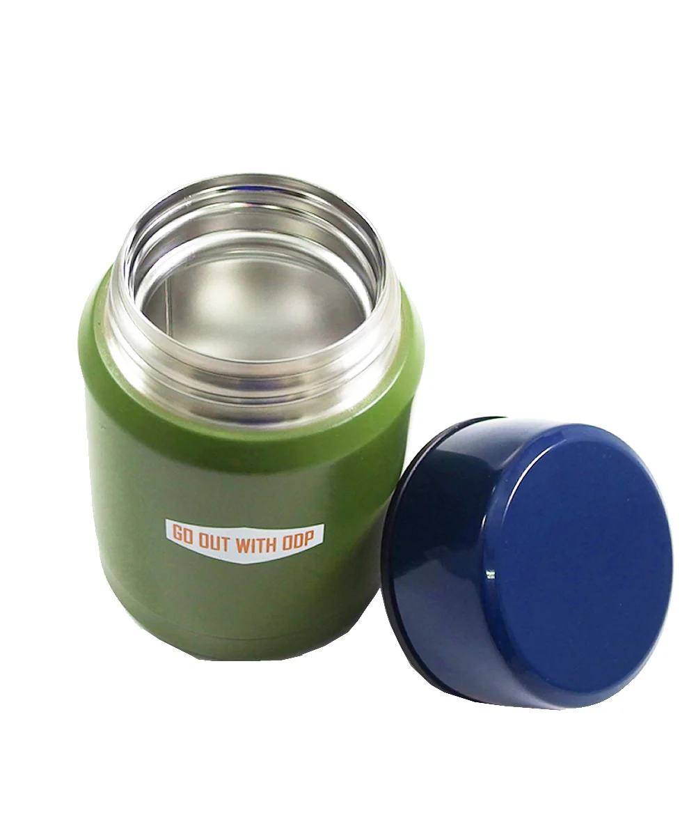 OUTDOOR PRODUCTS® Stainless Steel Soup Pot 350 ml Khaki - Image 3