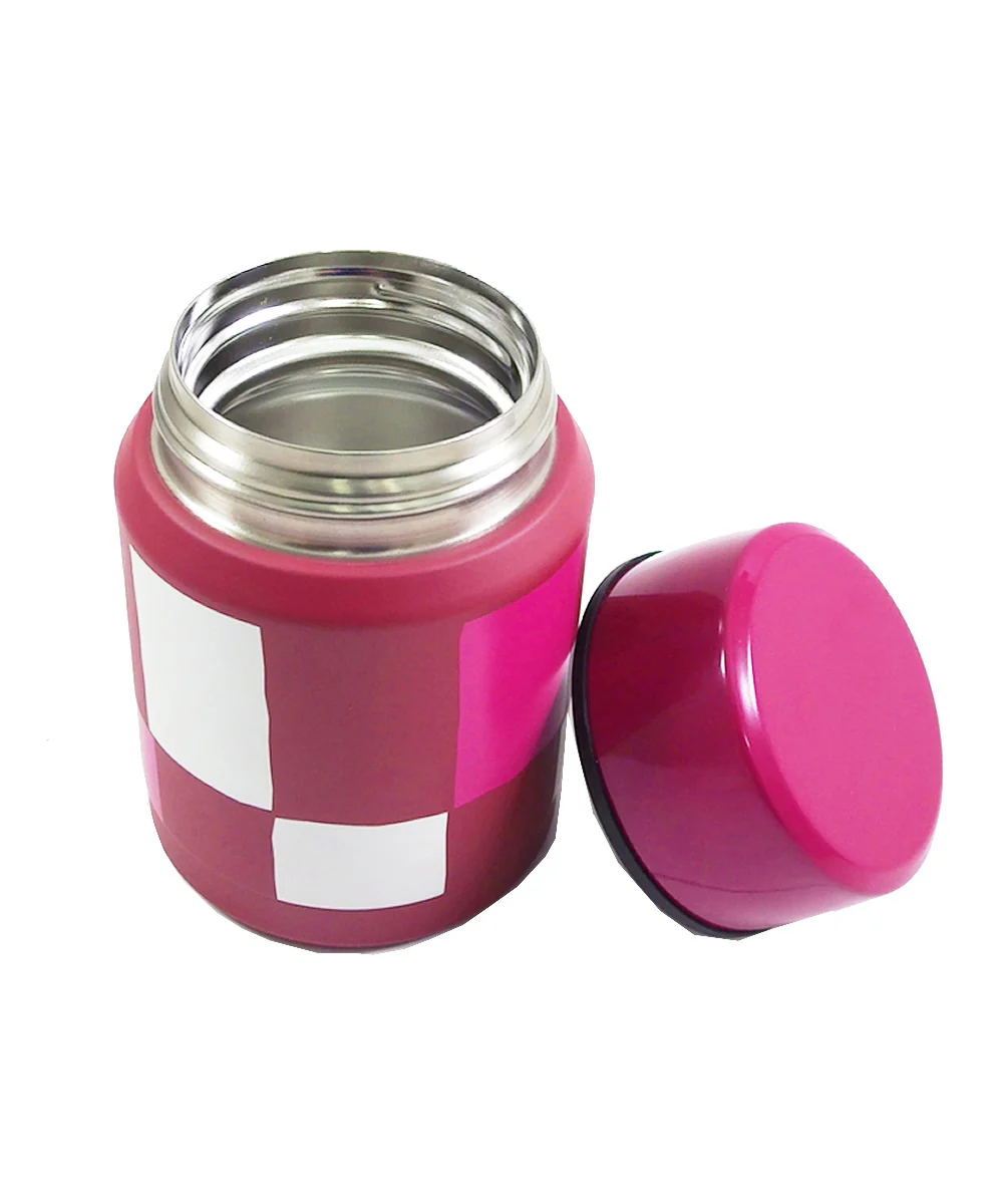 OUTDOOR PRODUCTS® Stainless Steel Soup Pot 350 ml Bordeaux & Pink - Image 3