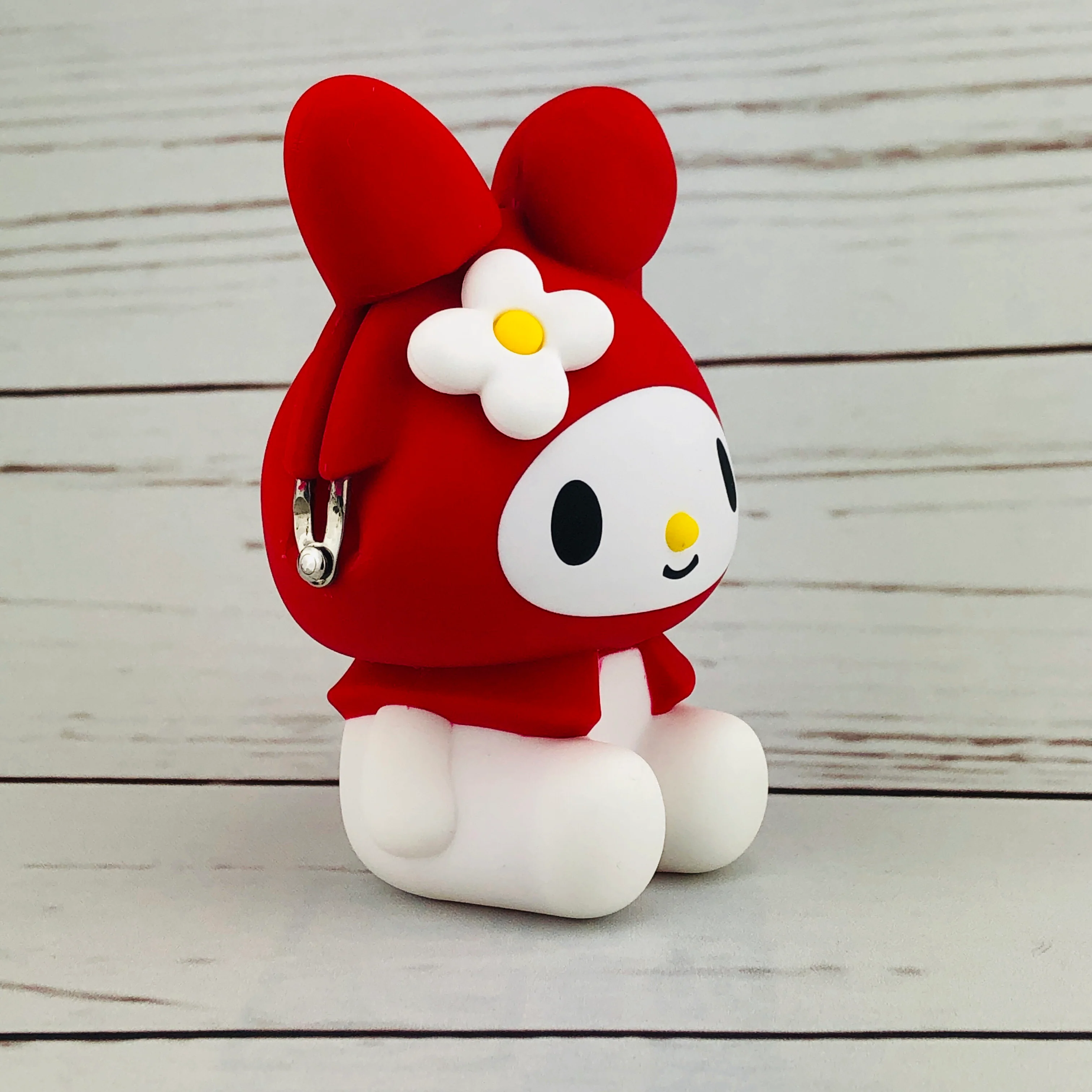 p+g design 3D POCHI My Melody Pouch Red - Image 3