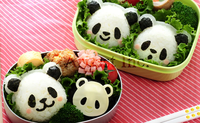 Panda Rice Ball Maker Set A-76939 - Image 4