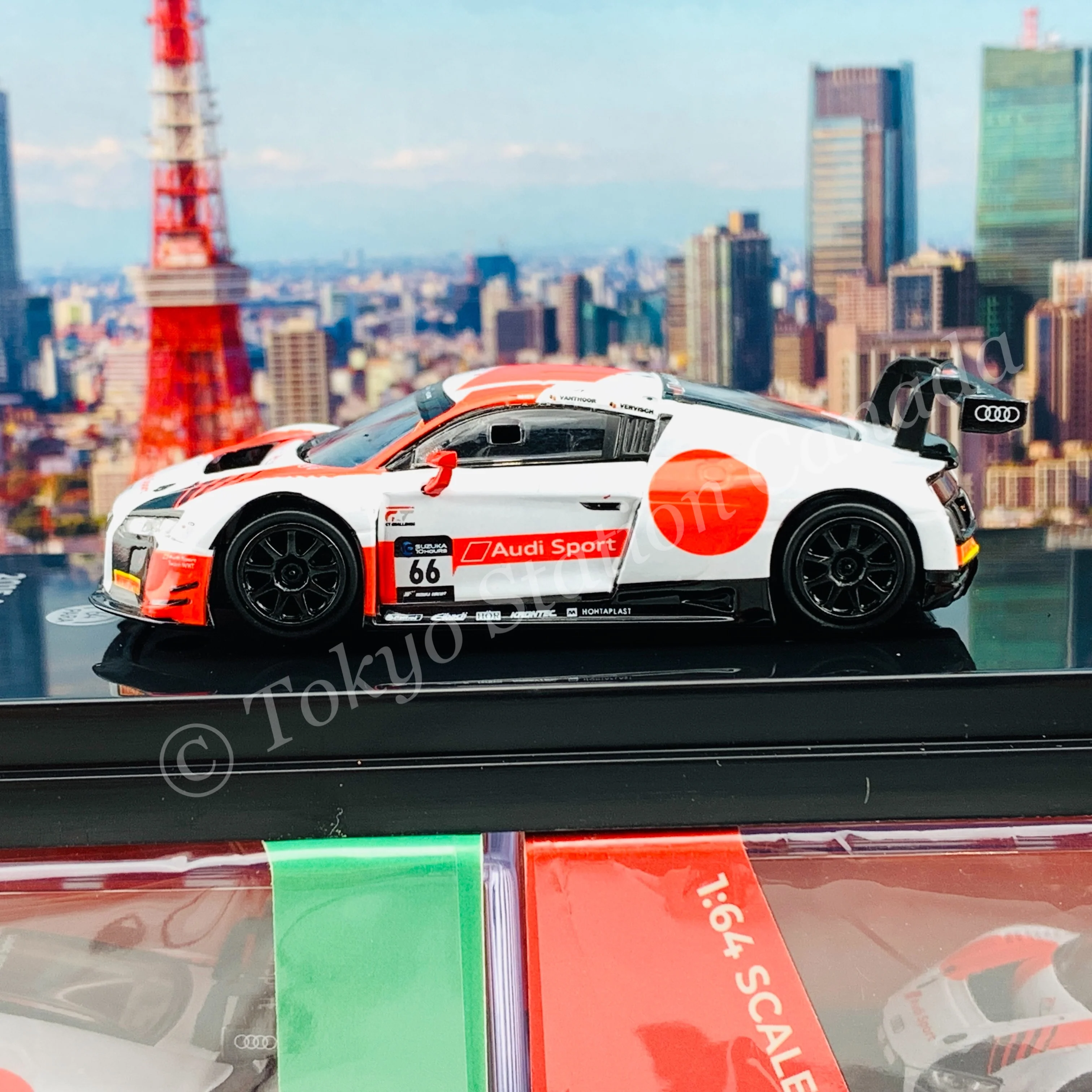 PARA64 1/64 Audi R8 LMS 2015 (2018 10hr Suzuka WRT #66) PA-55262 - Image 3