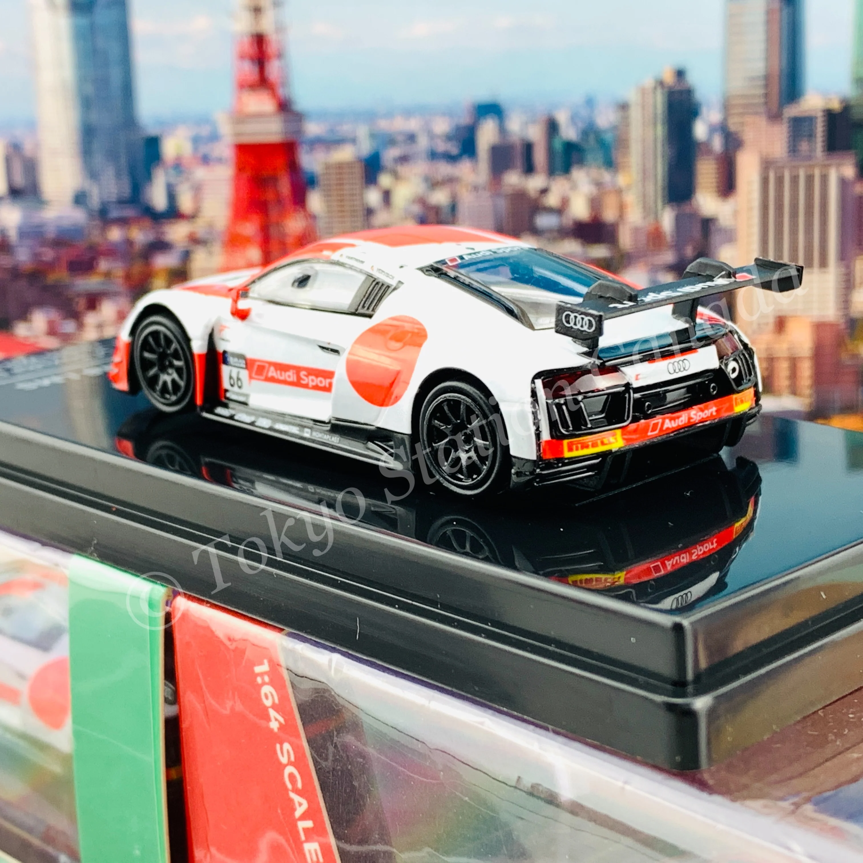 PARA64 1/64 Audi R8 LMS 2015 (2018 10hr Suzuka WRT #66) PA-55262 - Image 4