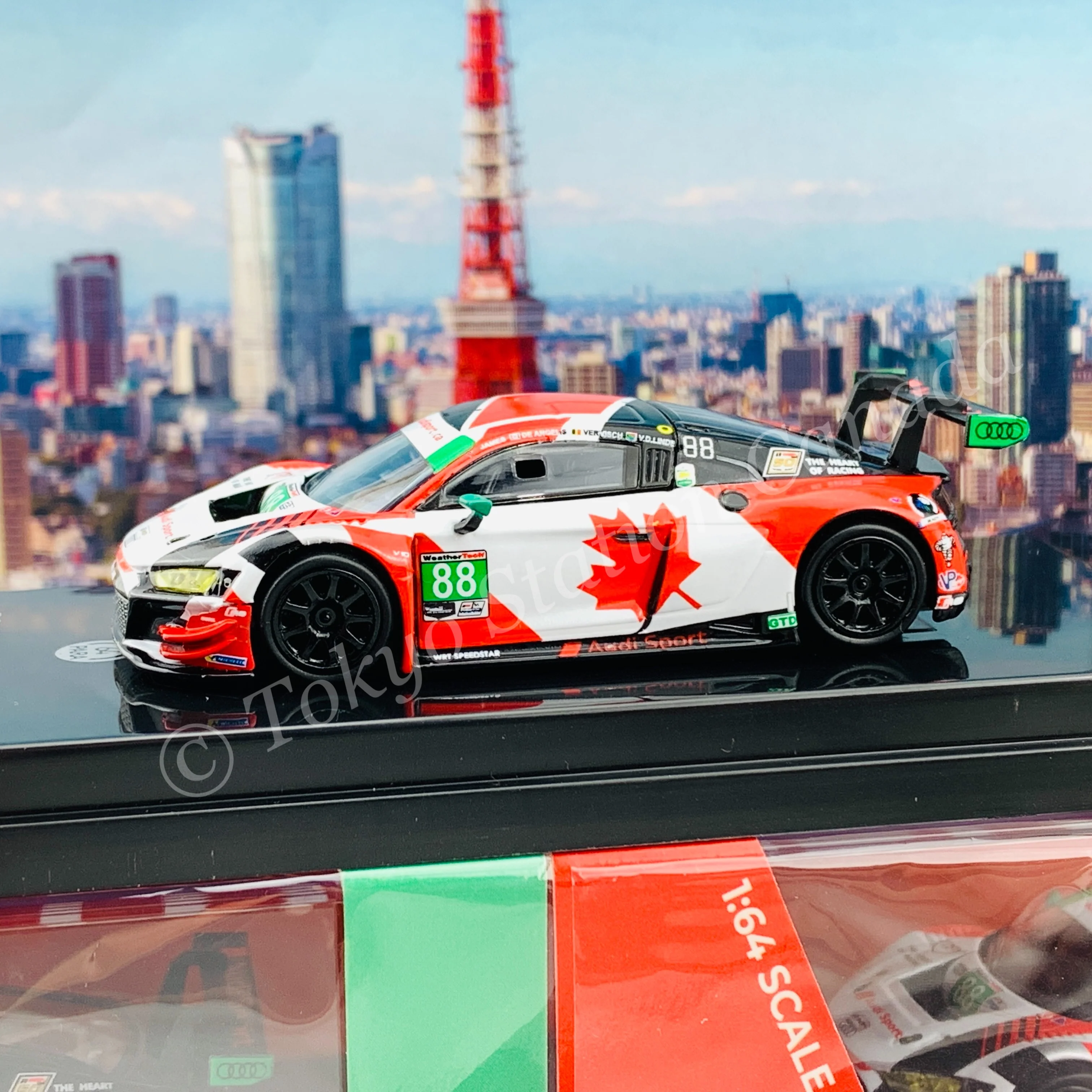 PARA64 1/64 Audi R8 LMS 2019 (2019 24hr Daytona WRT Speedstar #88) PA-55252 - Image 2