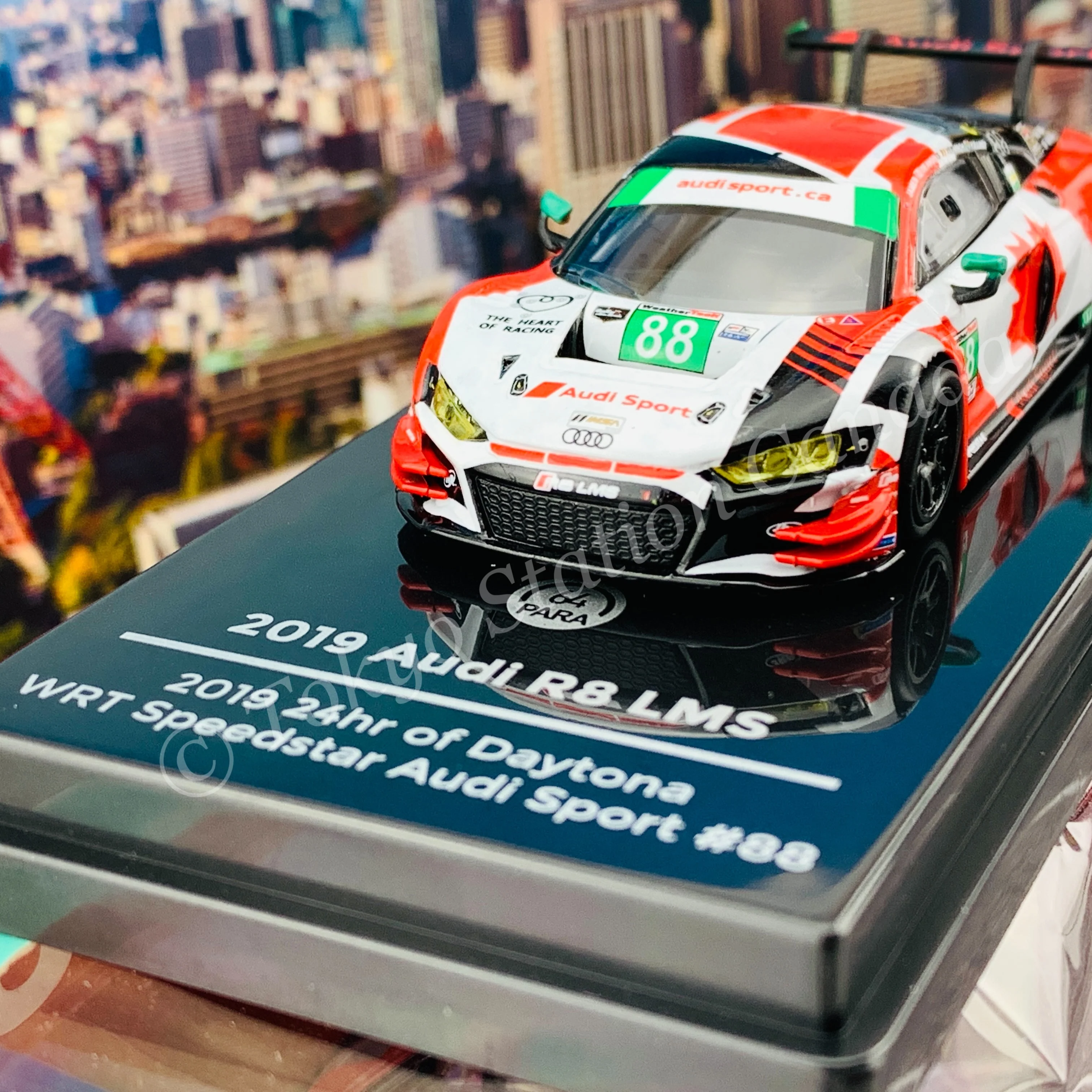 PARA64 1/64 Audi R8 LMS 2019 (2019 24hr Daytona WRT Speedstar #88) PA-55252 - Image 3
