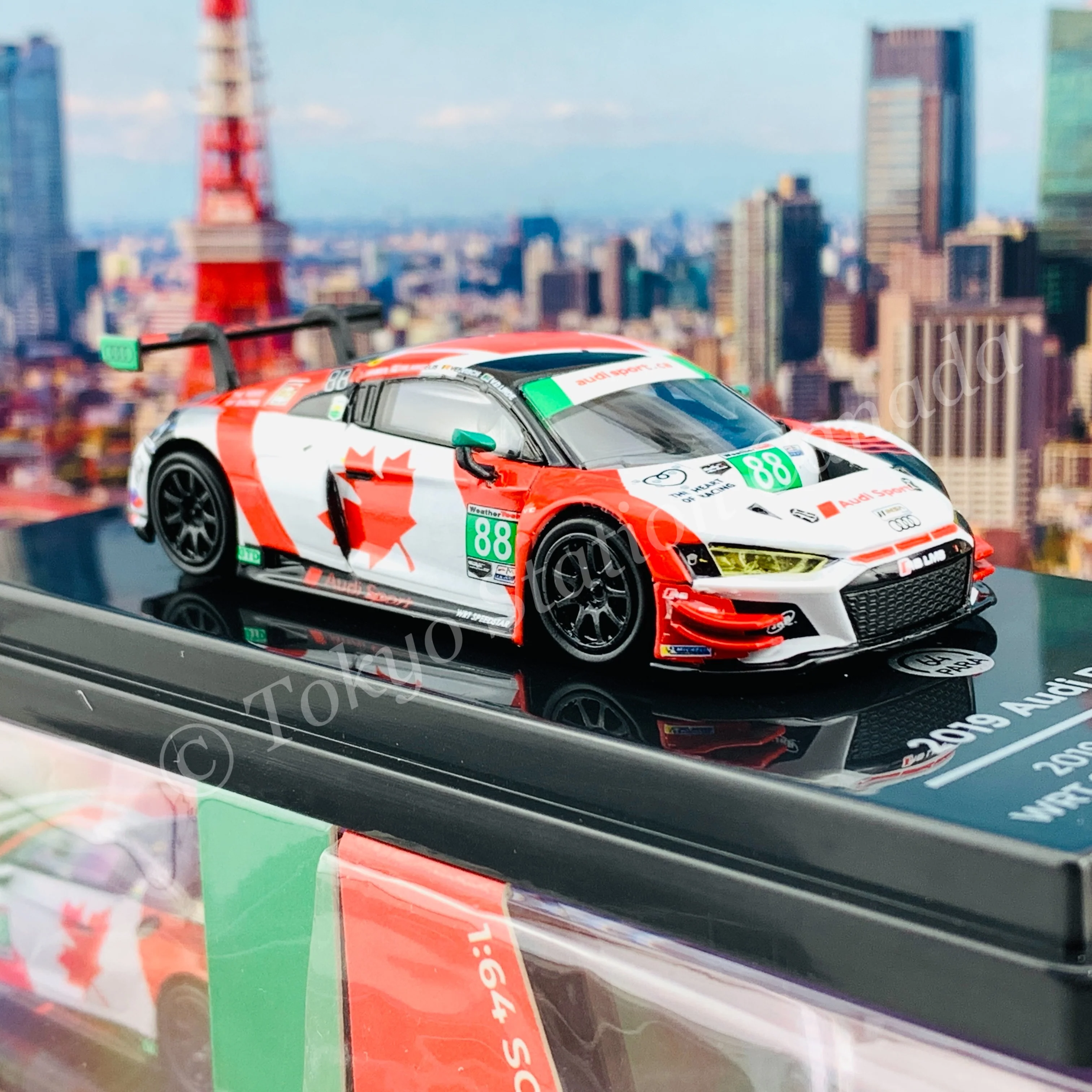 PARA64 1/64 Audi R8 LMS 2019 (2019 24hr Daytona WRT Speedstar #88) PA-55252 - Image 4