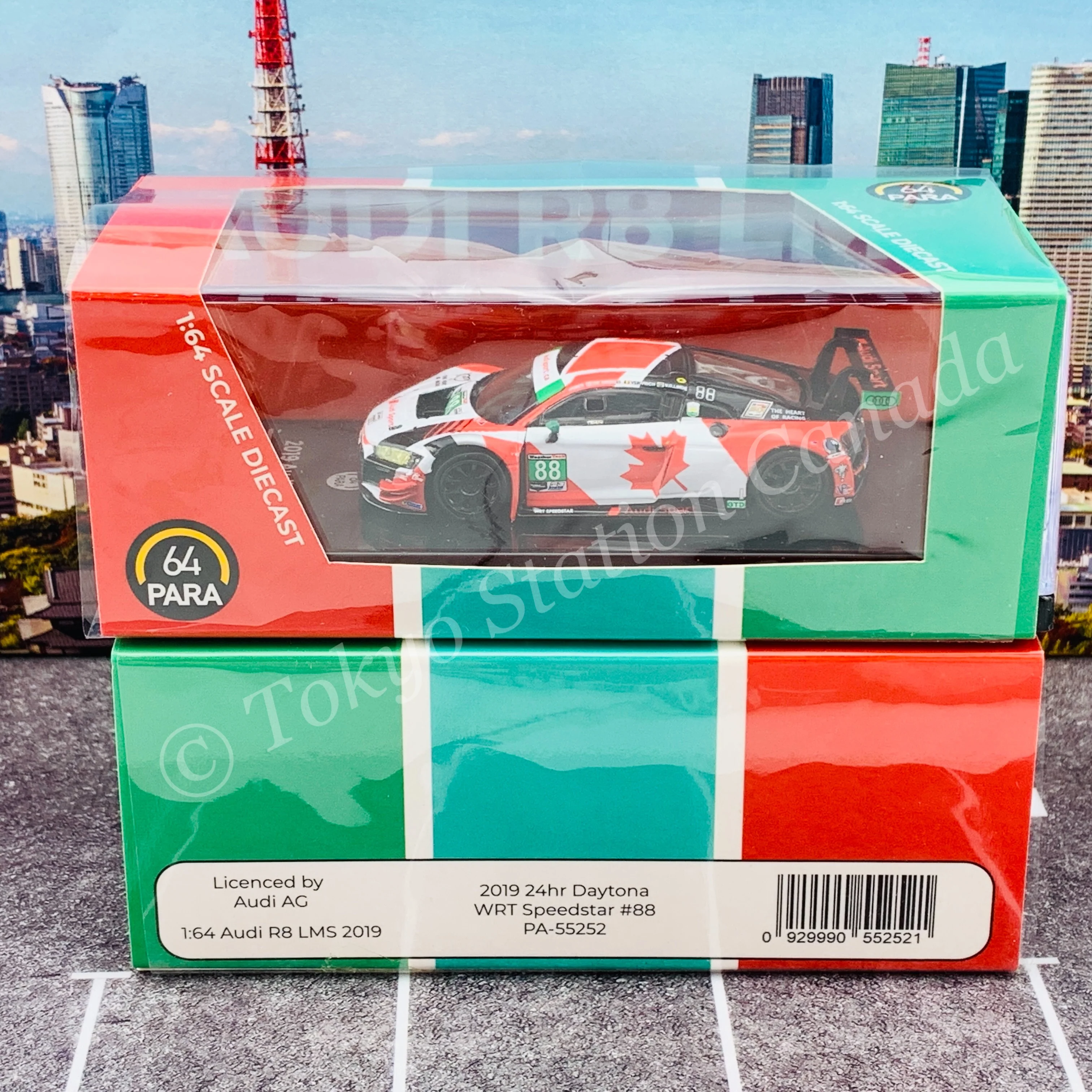 PARA64 1/64 Audi R8 LMS 2019 (2019 24hr Daytona WRT Speedstar #88) PA-55252 - Image 6